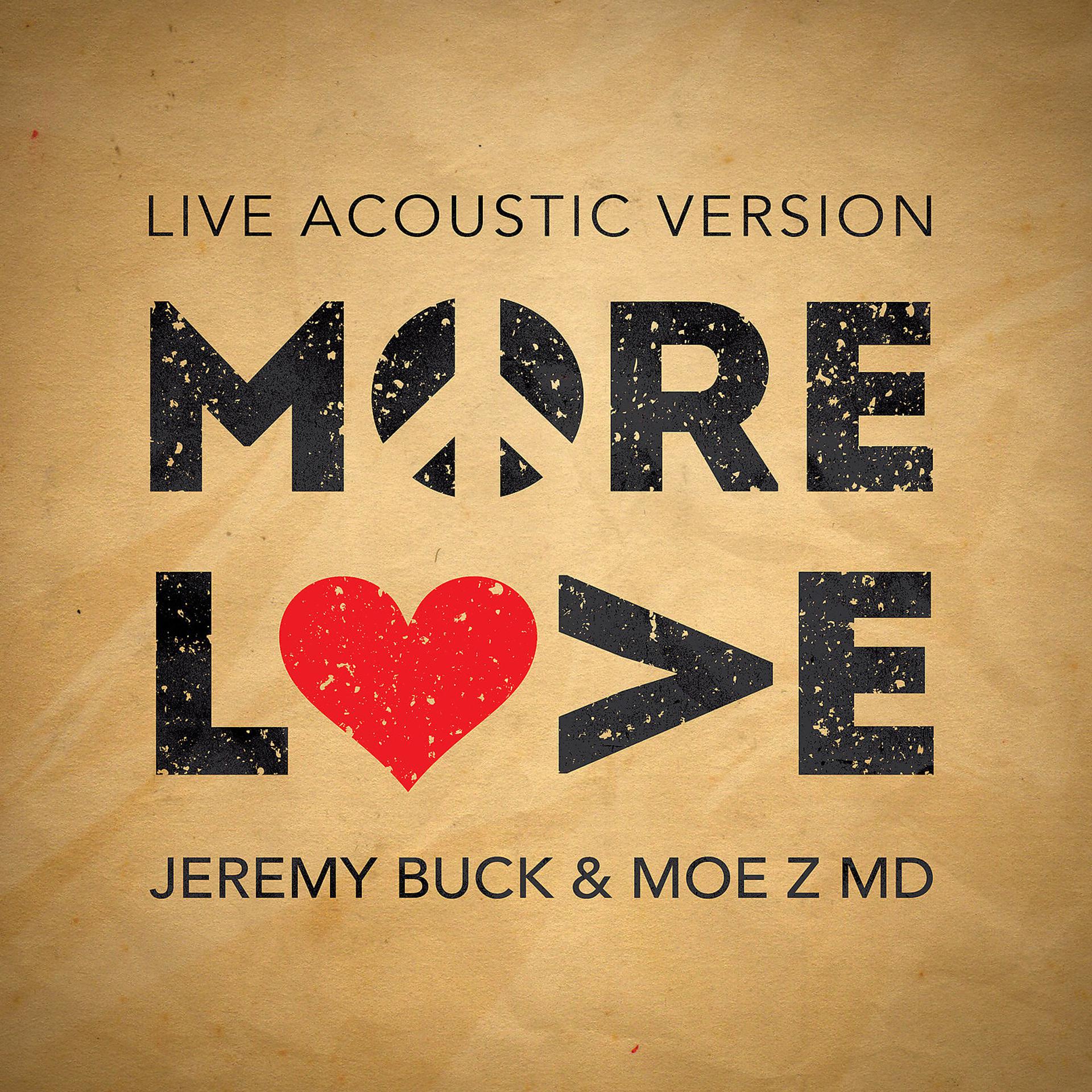 Постер альбома More Love (Live Acoustic Version)
