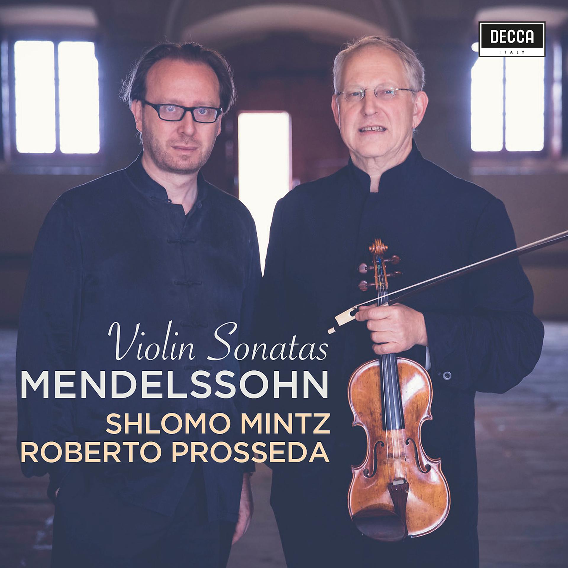 Постер альбома Mendelssohn: Violin Sonatas