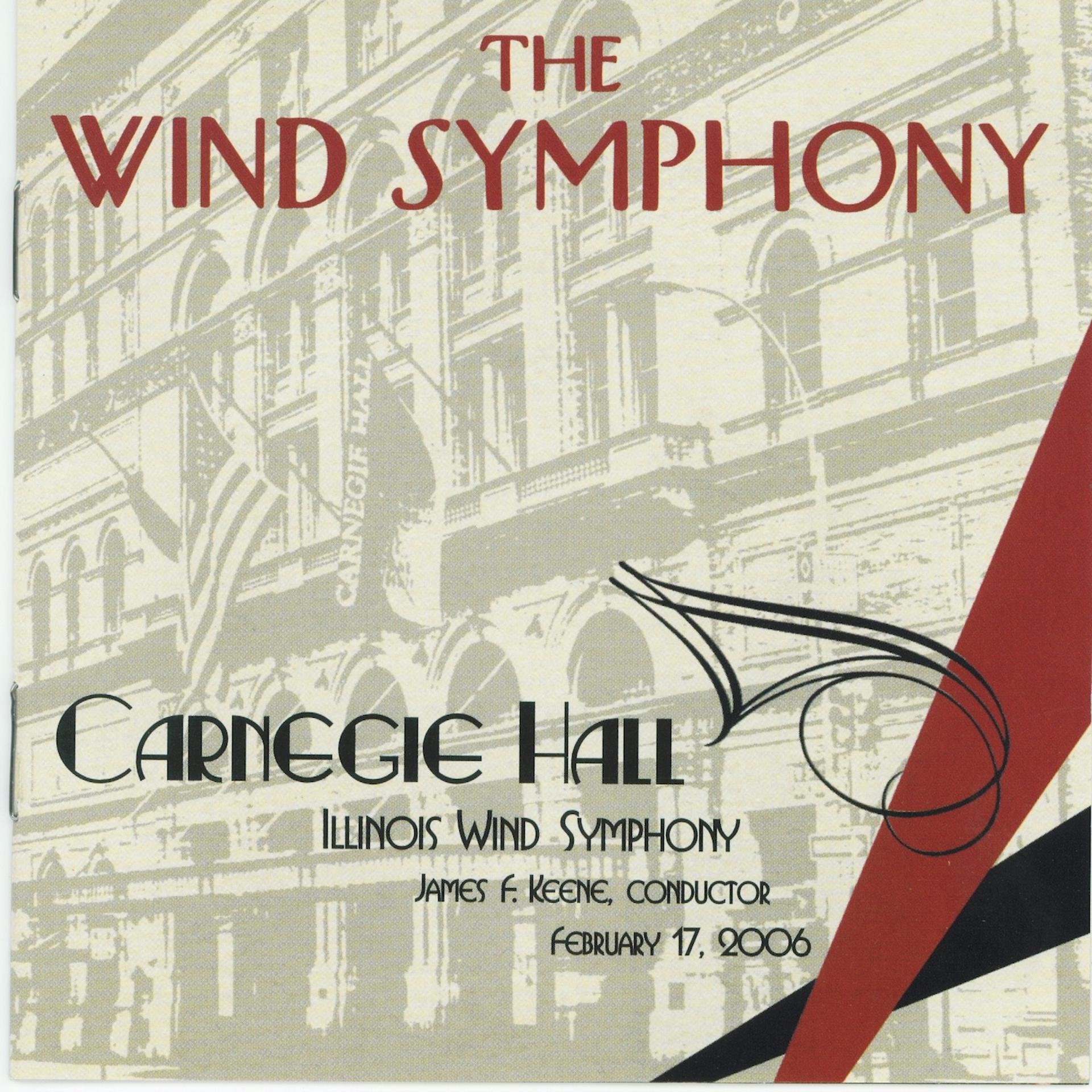 Постер альбома The Wind Symphony - Carnegie Hall, Vol. II