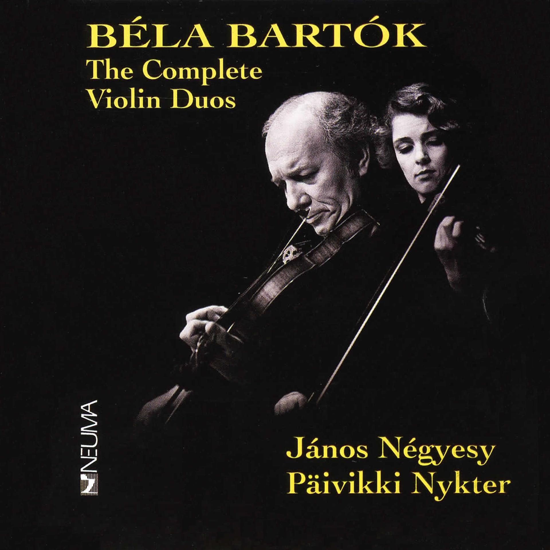 Постер альбома Béla Bartók: The Complete Violin Duos