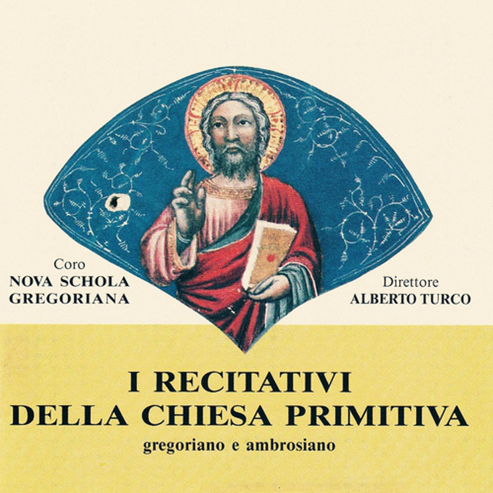 Постер альбома I recitativi della chiesa primitiva (Gregoriano e ambrosiano)