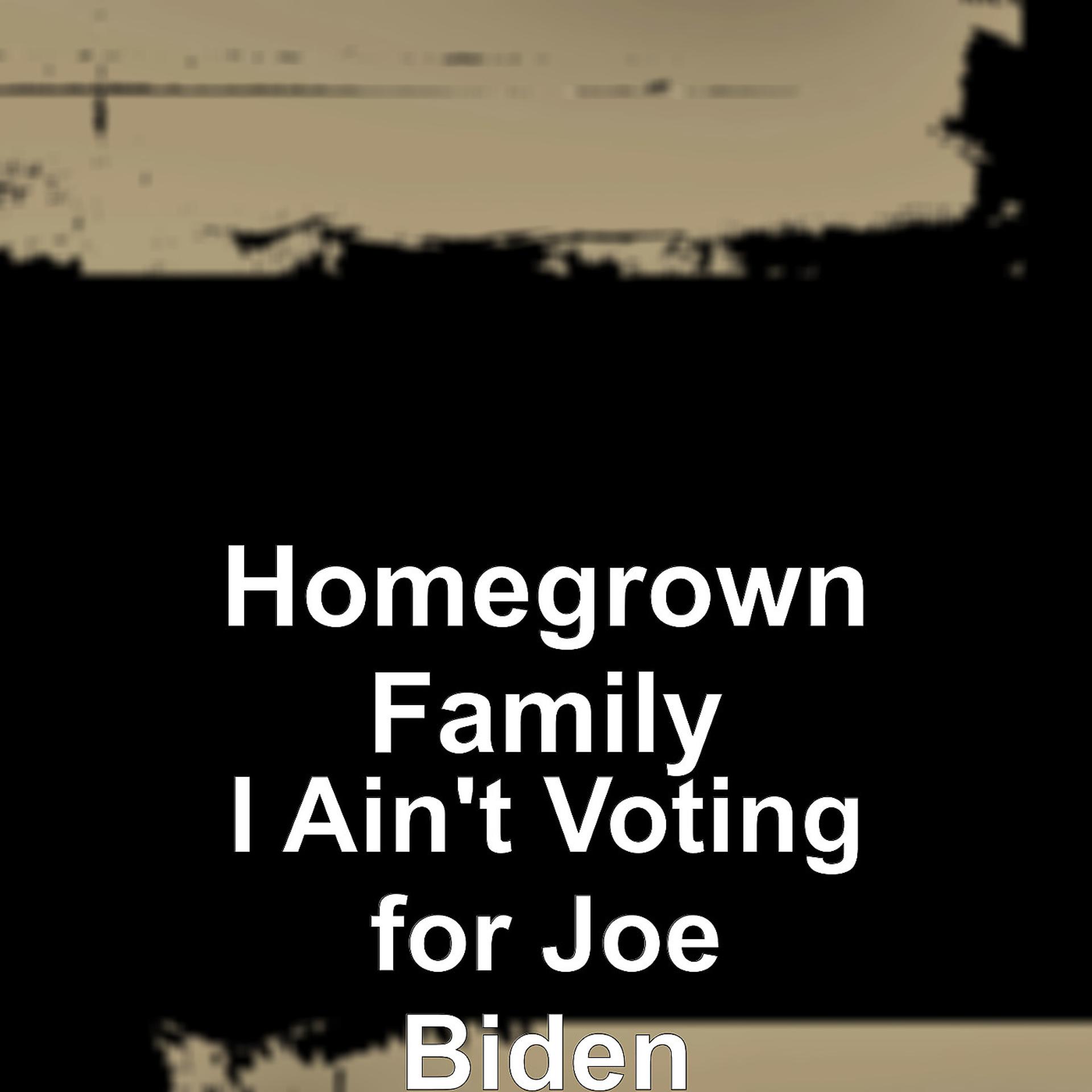 Постер альбома I Ain't Voting for Joe Biden