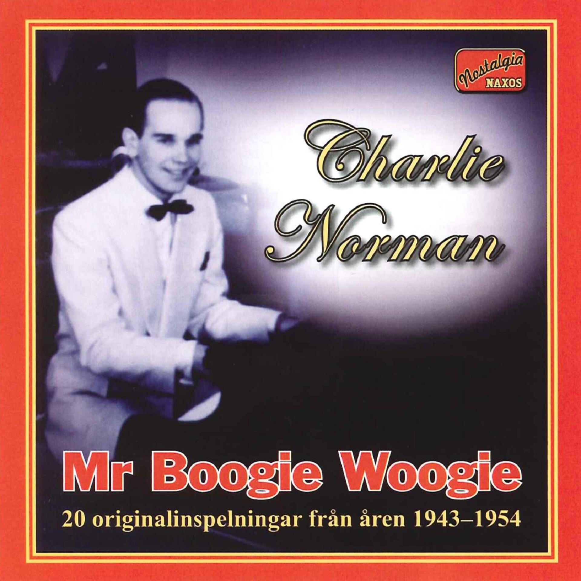 Постер альбома Mr Boogie Woogie - 20 originalinspelningar från åren 1943-1954