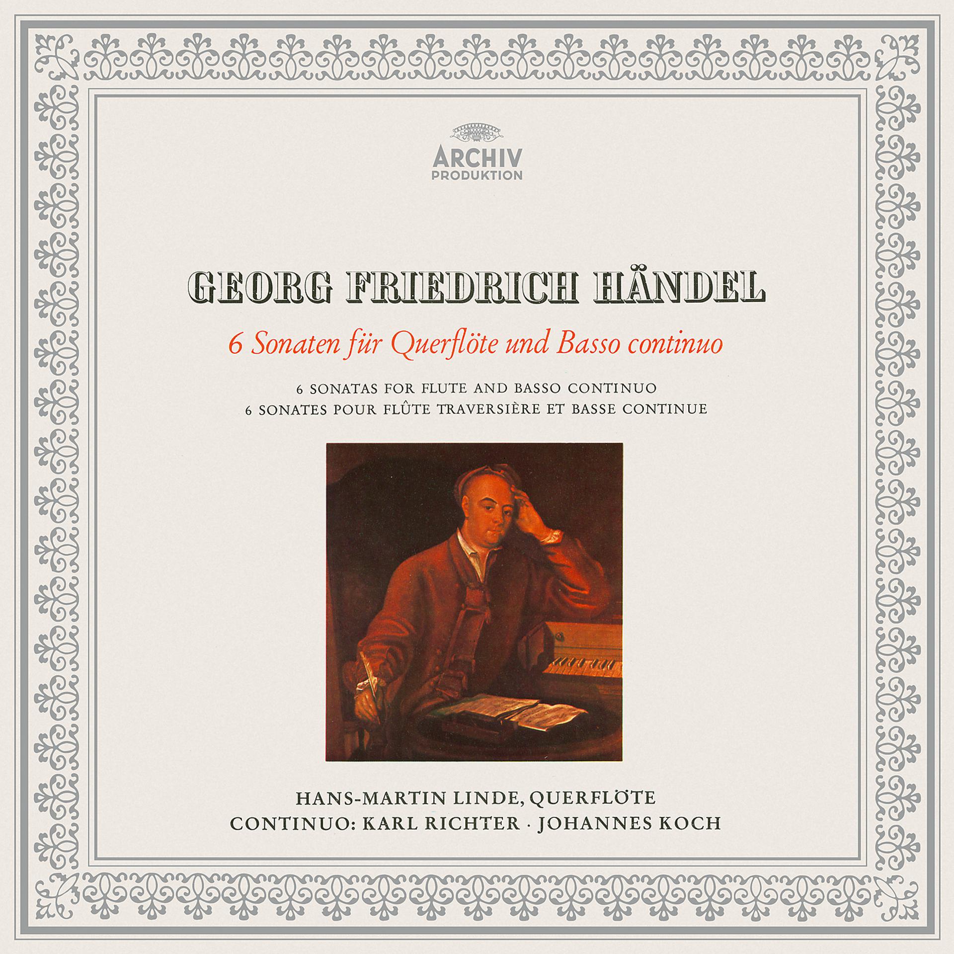 Постер альбома Handel: Flute Sonatas