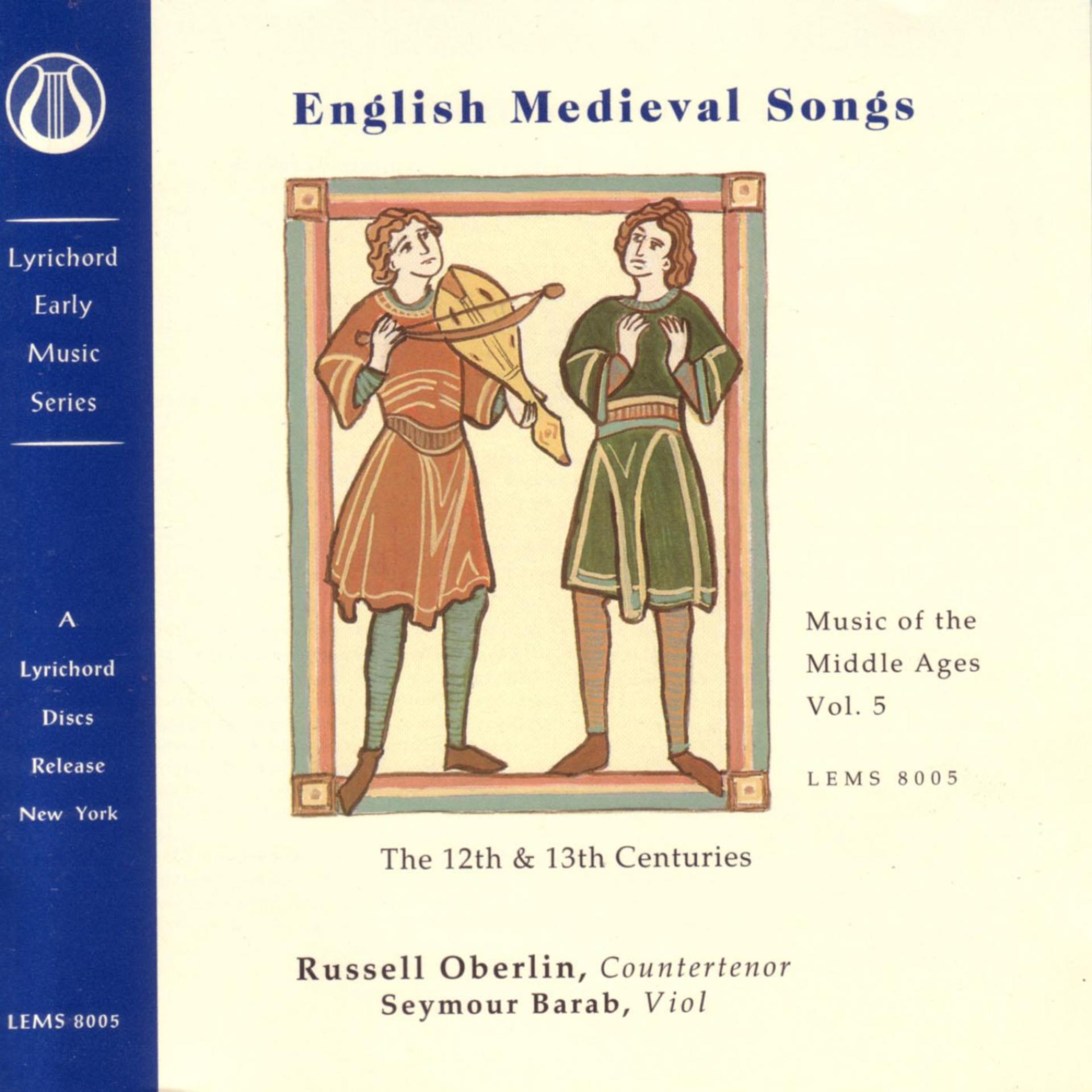 Постер альбома English Medieval Songs