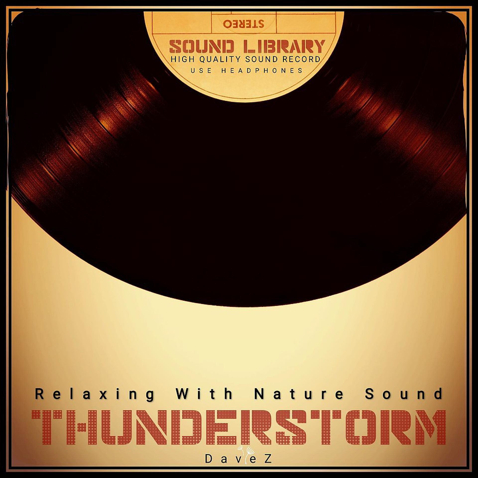 Постер альбома Thunderstorm Relaxing with Nature Sound
