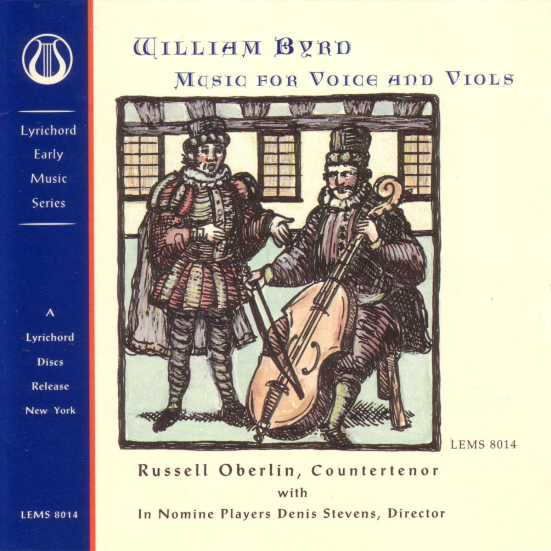 Постер альбома Byrd:  Music for Voice and Viols