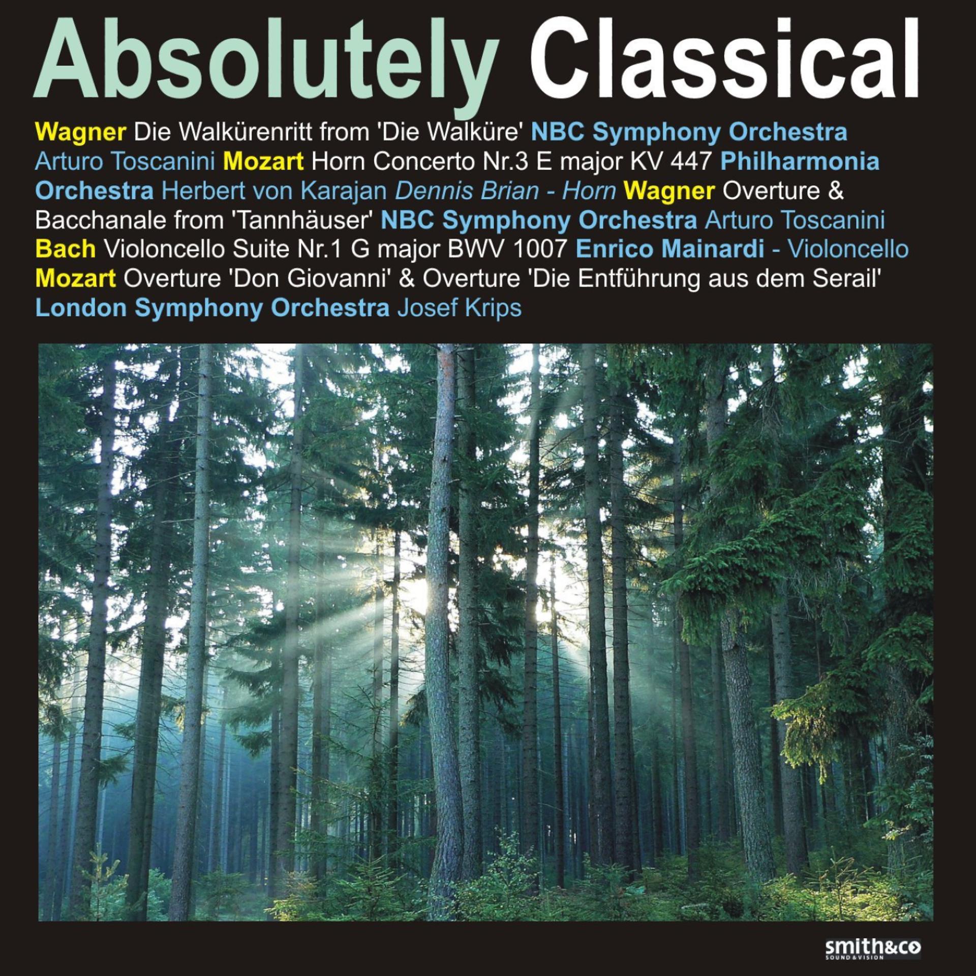 Постер альбома Mozart: Horn Concerto No. 3 - Bach: Violoncello Suite No. 1, et al.