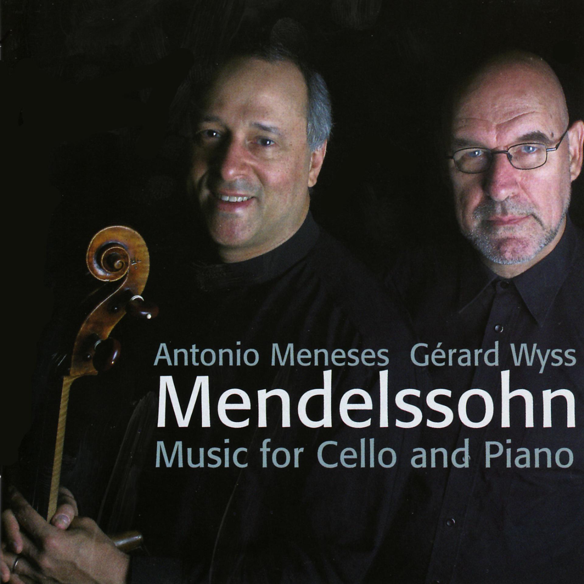 Постер альбома Mendelssohn: Music for Cello and Piano