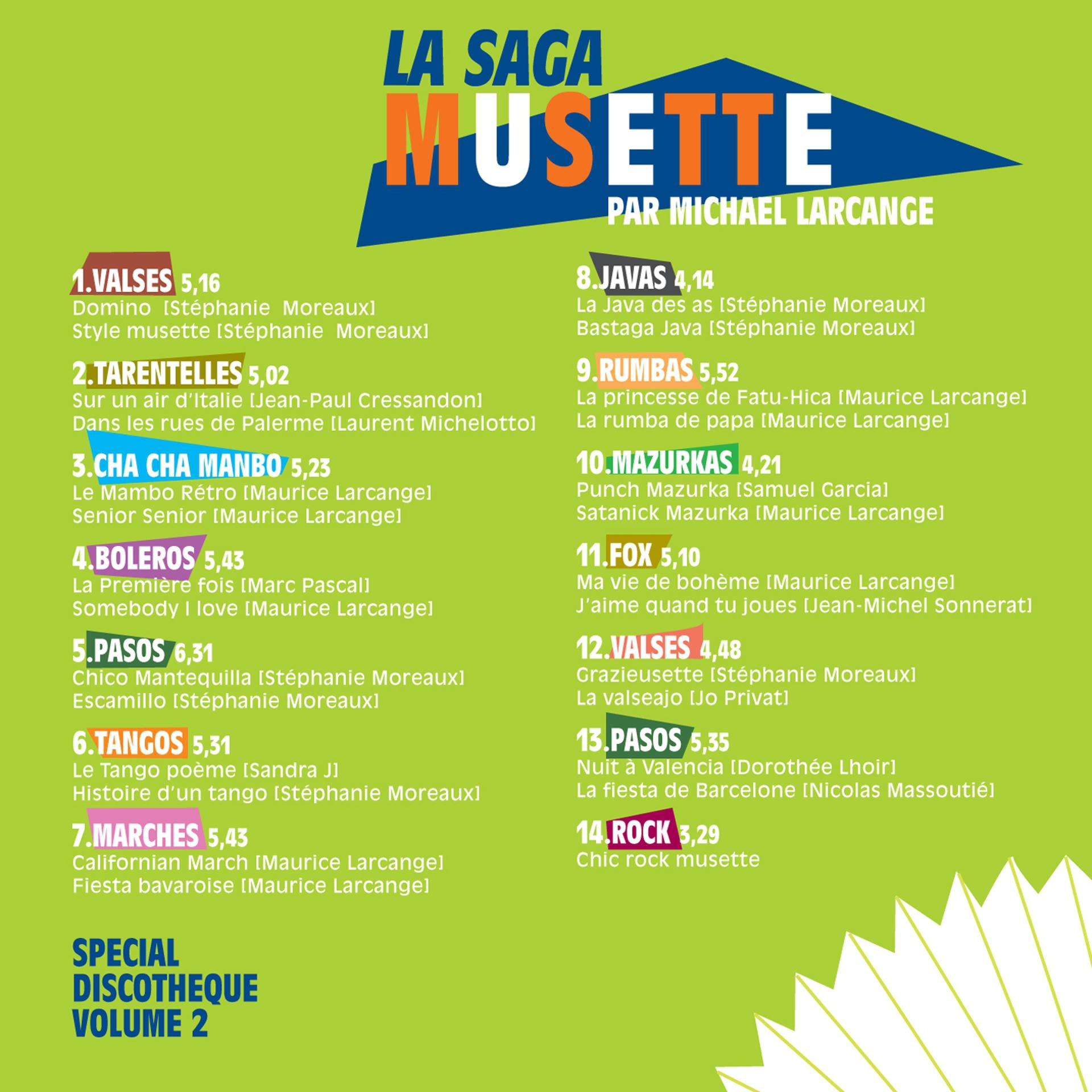 Постер альбома La Saga Musette, vol. 2 (French Accordion)
