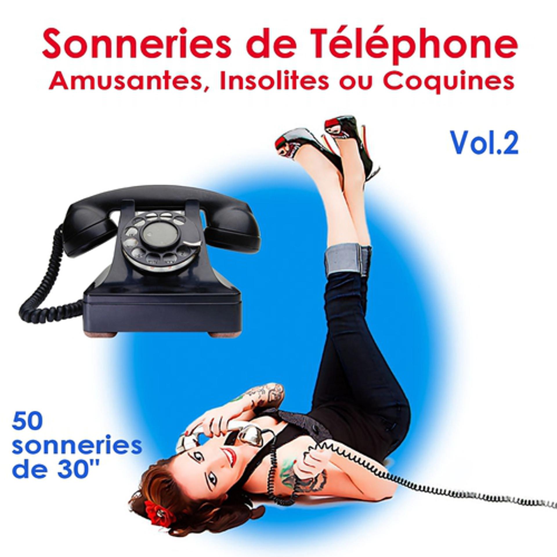 Постер альбома Sonneries de téléphone, amusantes, insolites ou coquines