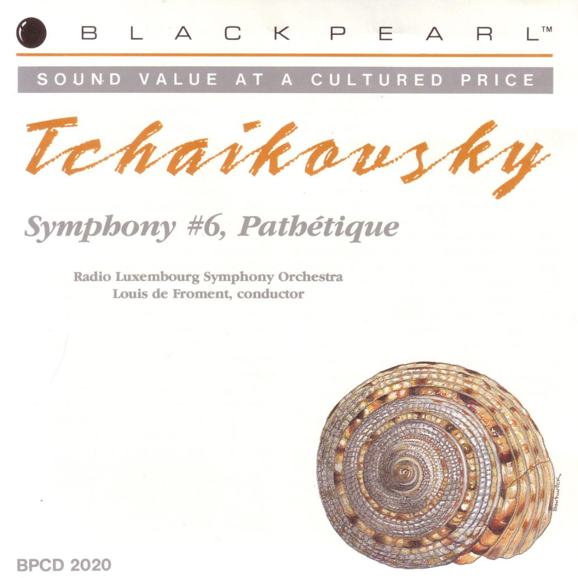 Постер альбома Tchaikovsky: Symphony #6, Pathetique