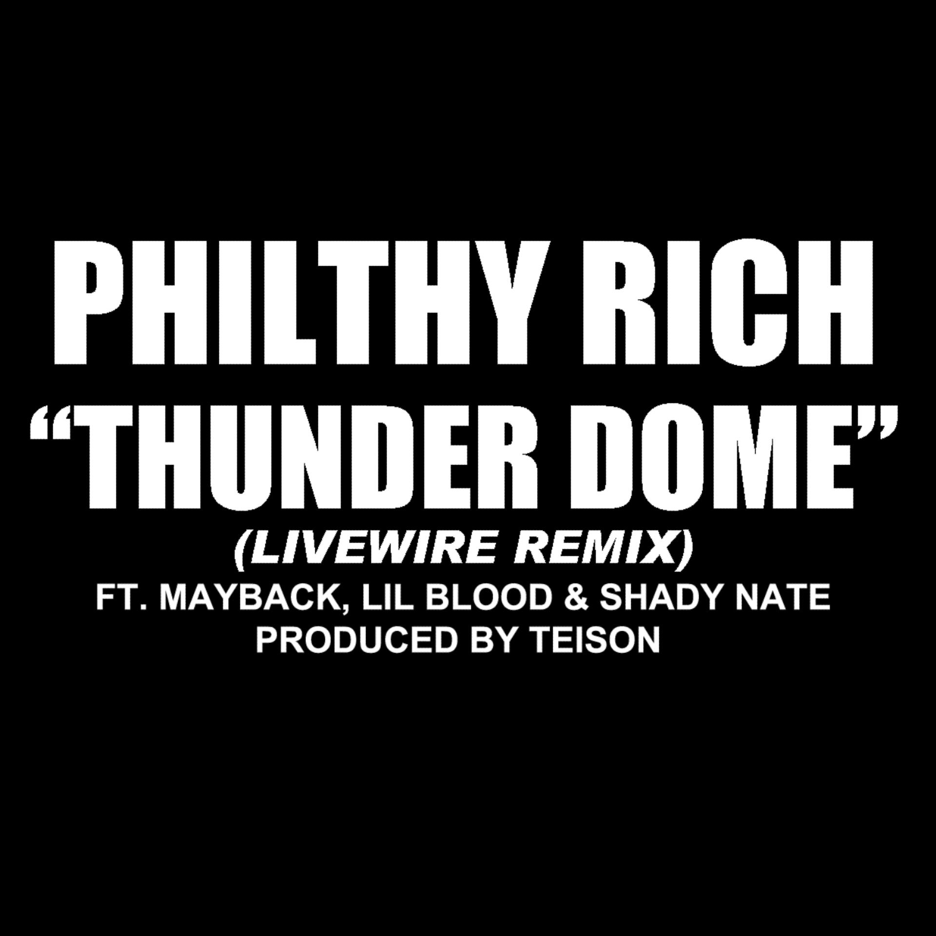 Постер альбома Thunder Dome (feat. Mayback, Lil Blood & Shady Nate) (Livewire Remix) - Single