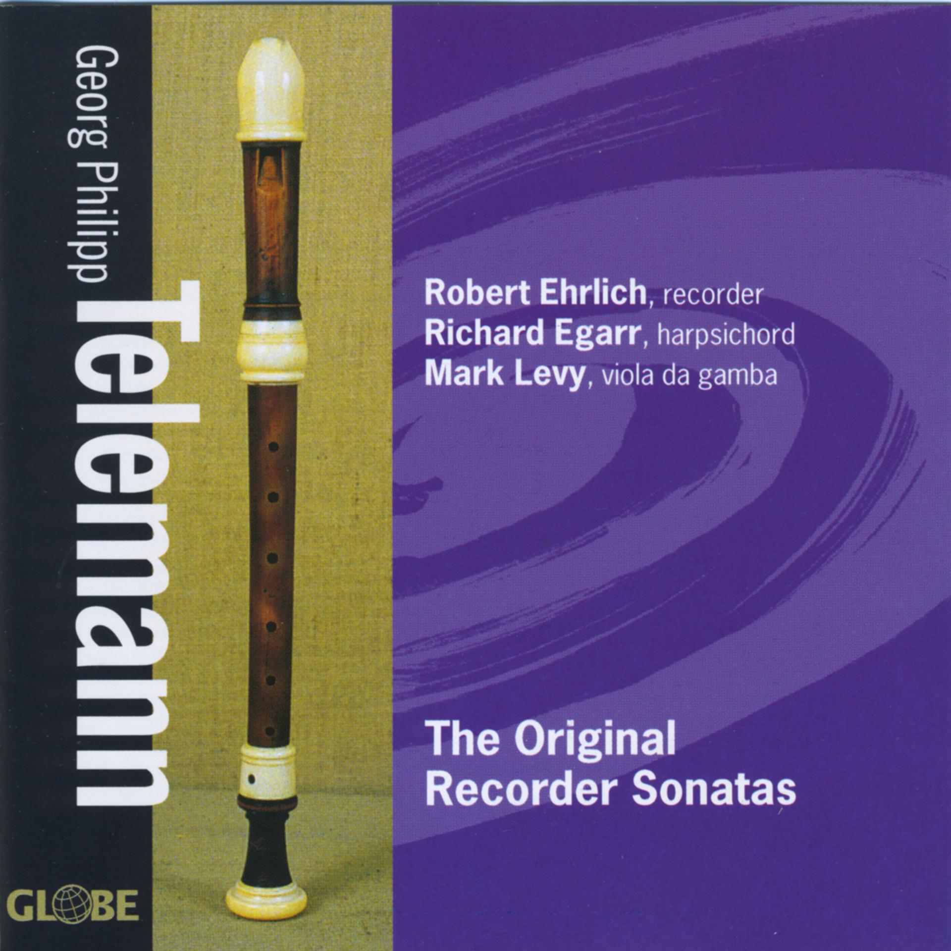 Постер альбома The Original Recorder Sonatas