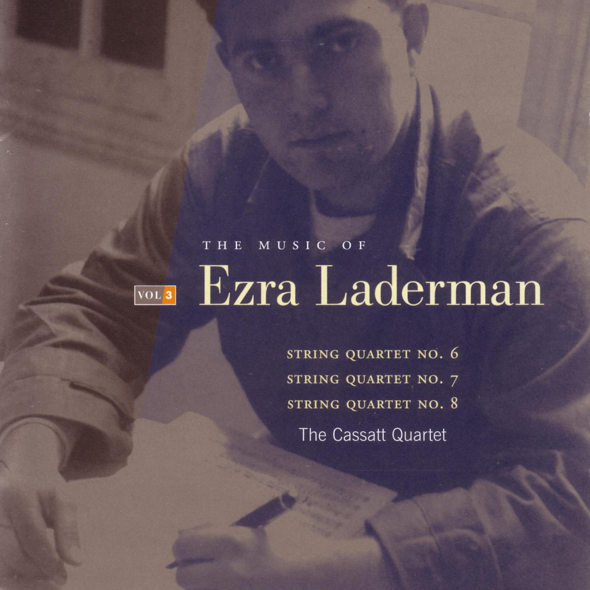 Постер альбома Music of Ezra Laderman, Vol. 3