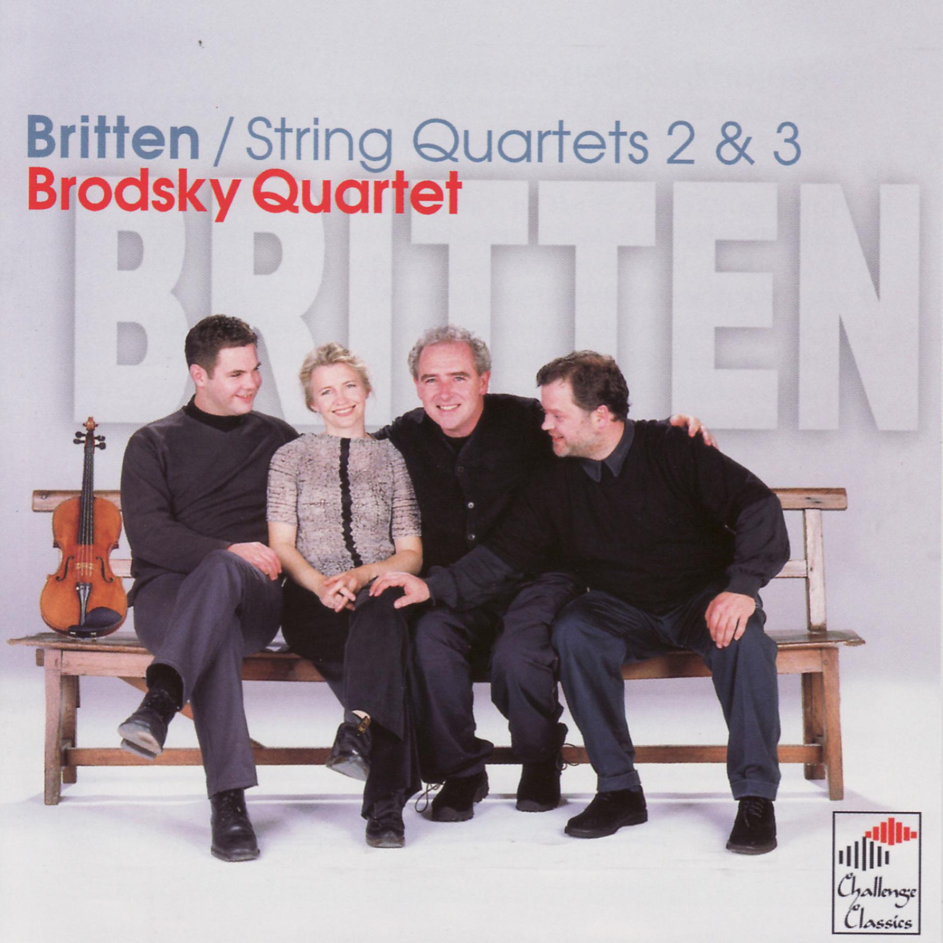 Постер альбома Britten: String Quartets 2 & 3