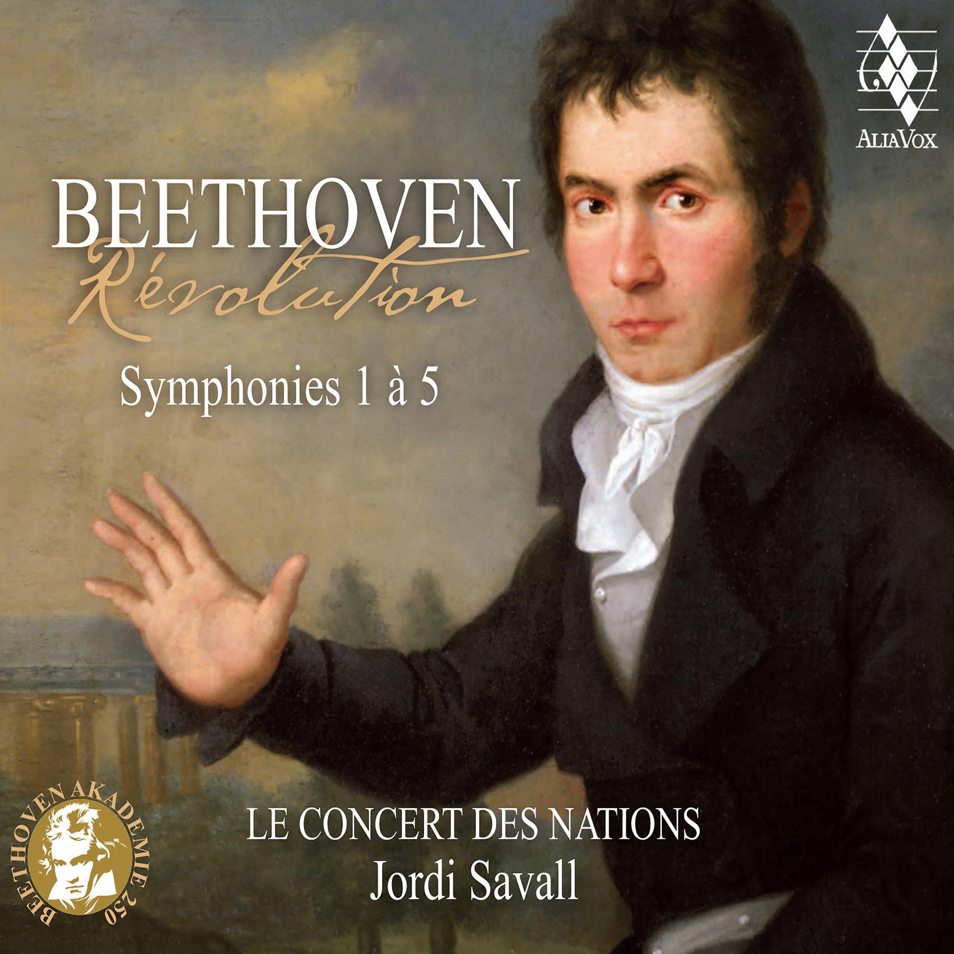 Постер альбома Beethoven: Révolution, Symphonies 1 à 5