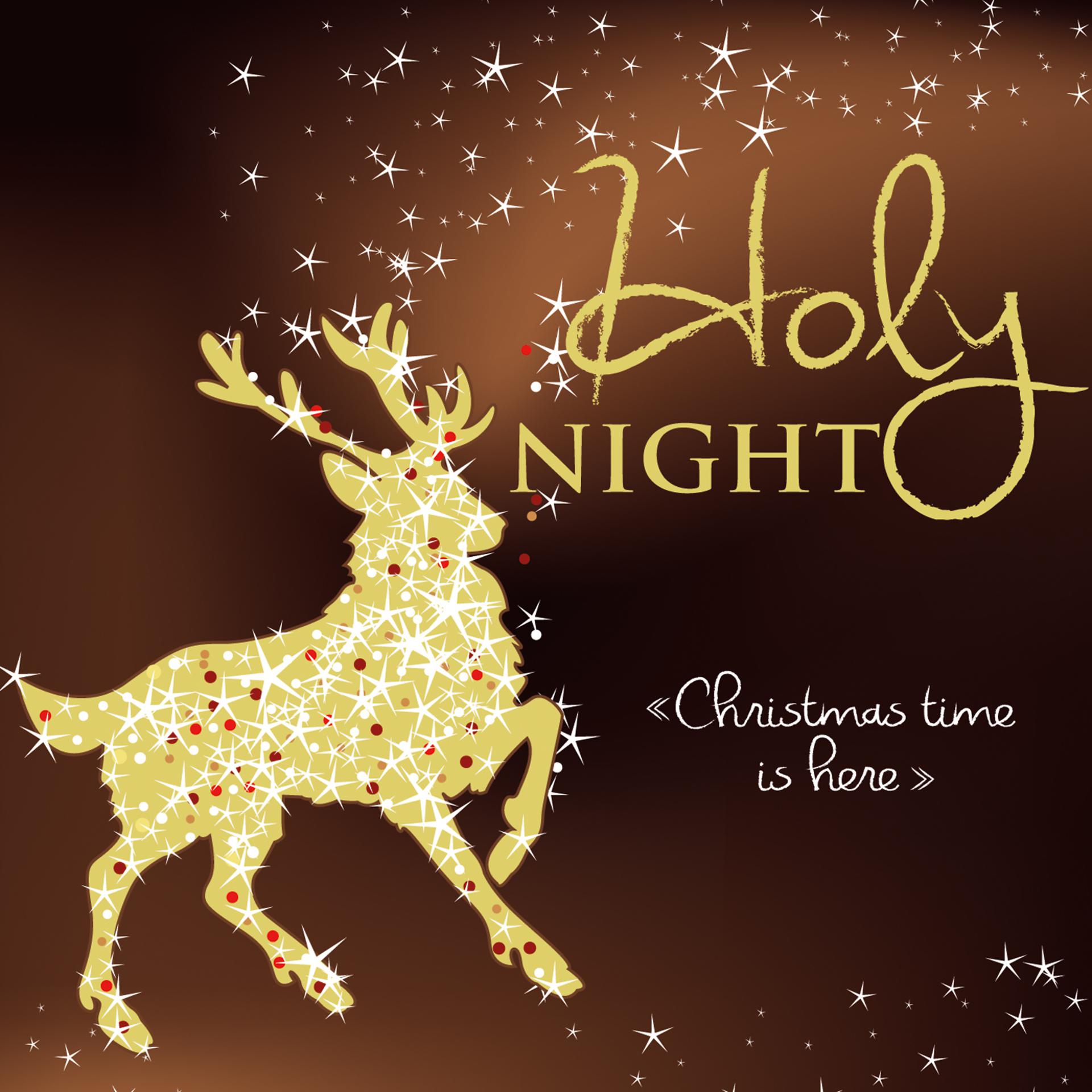Постер альбома Holy Night. Christmas Time Is Here