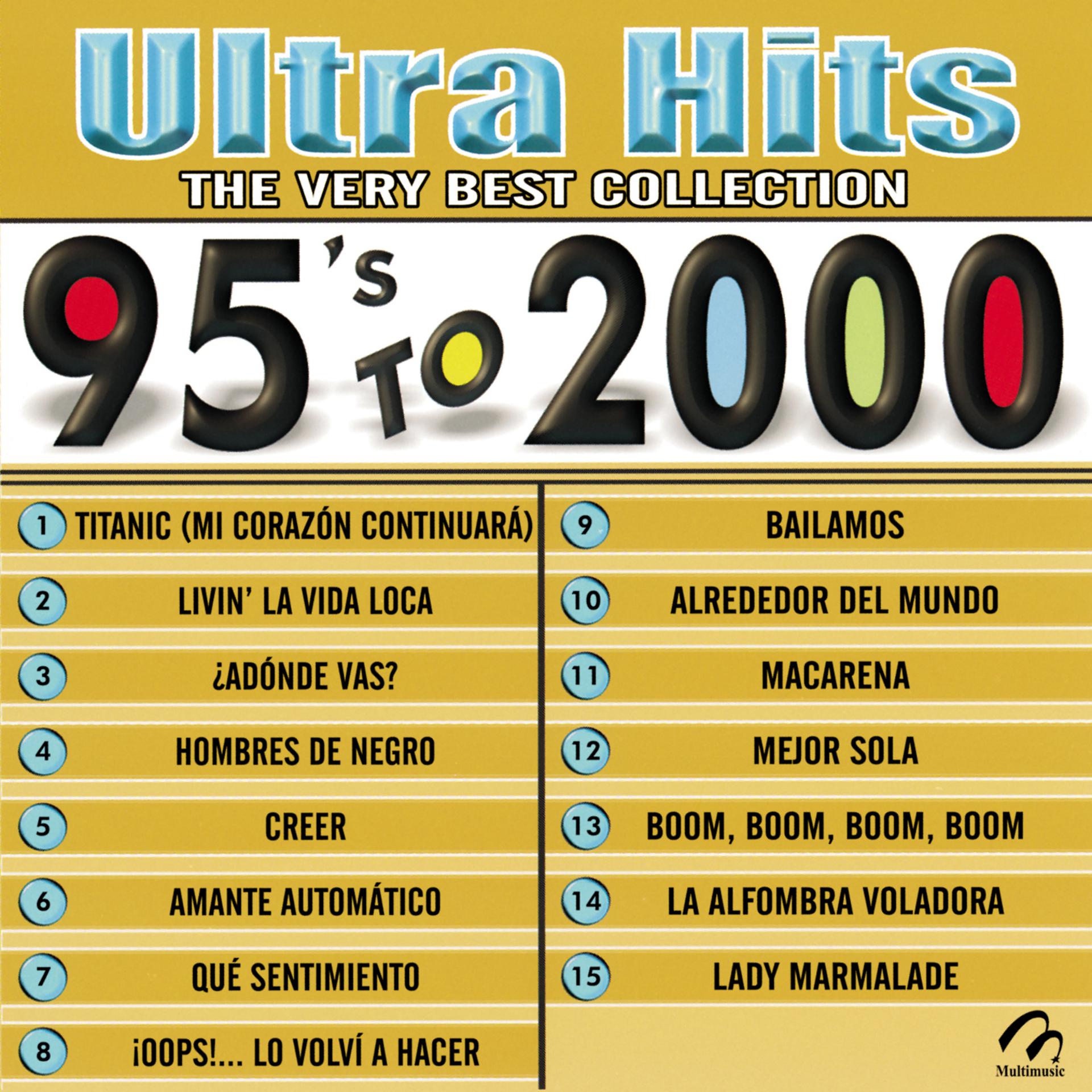 Постер альбома Ultra Hits - The Very Best Collection - 95's To 2000