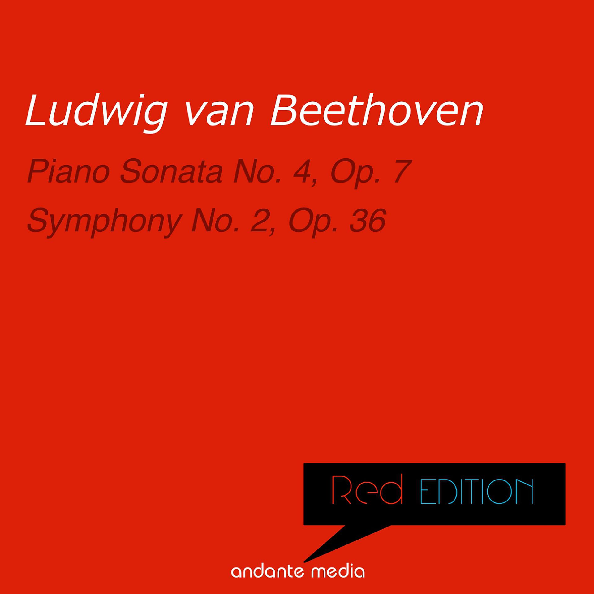 Постер альбома Red Edition - Beethoven: Piano Sonata No. 4 & Symphony No. 2