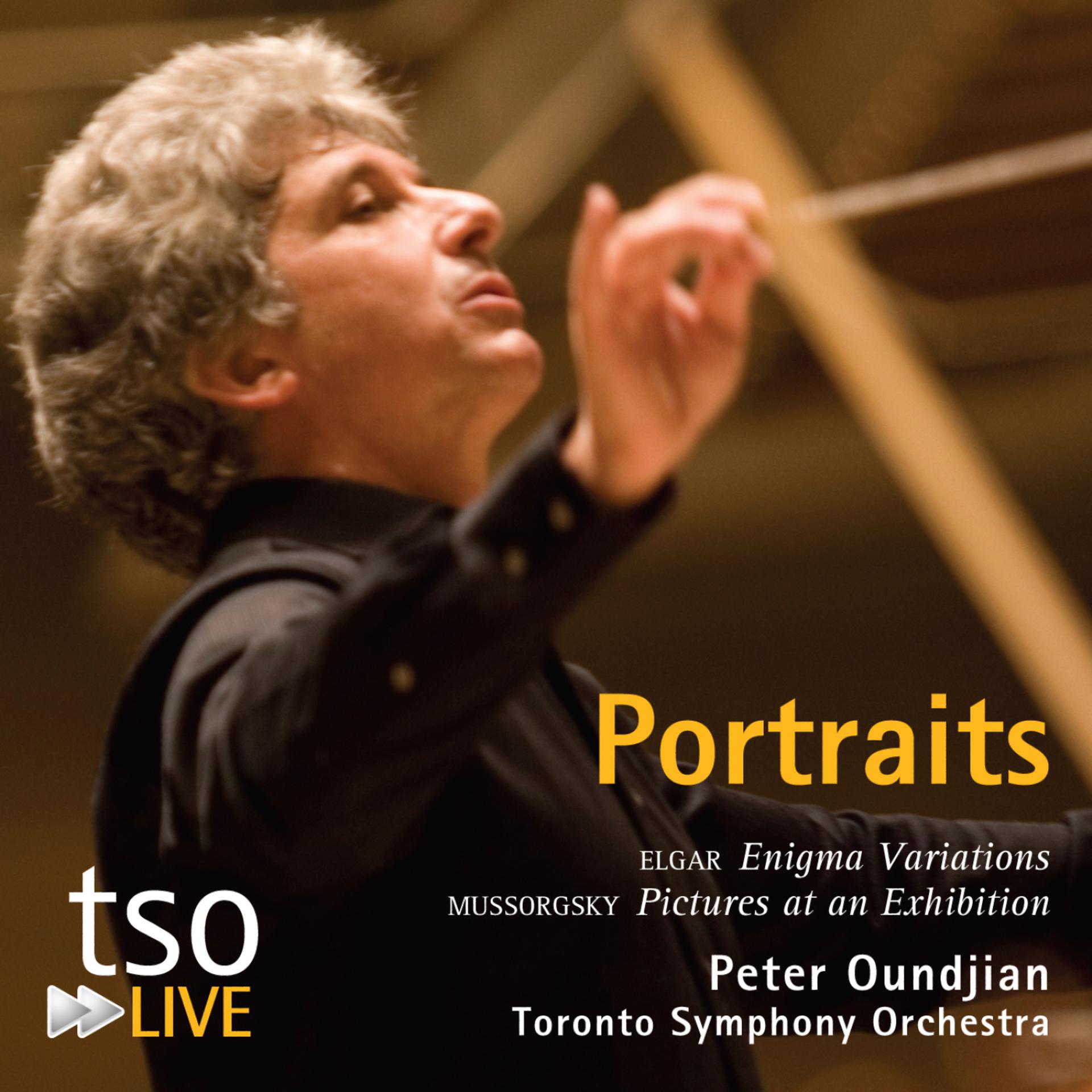 Постер альбома Portraits - Elgar: Enigma Variations & Mussorgsky: Pictures at an Exhibition