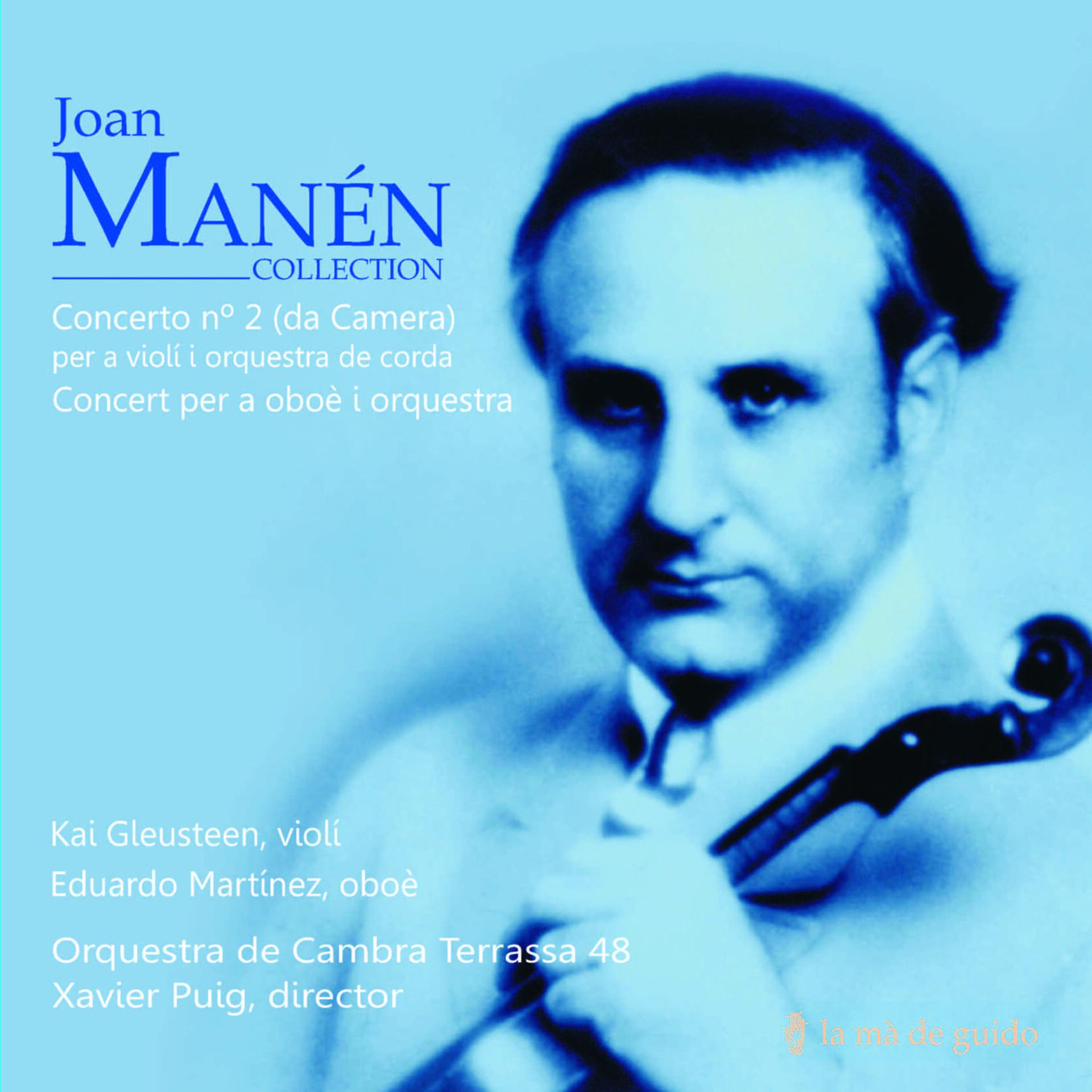 Постер альбома Joan Manén: Concerts per a violí i oboè