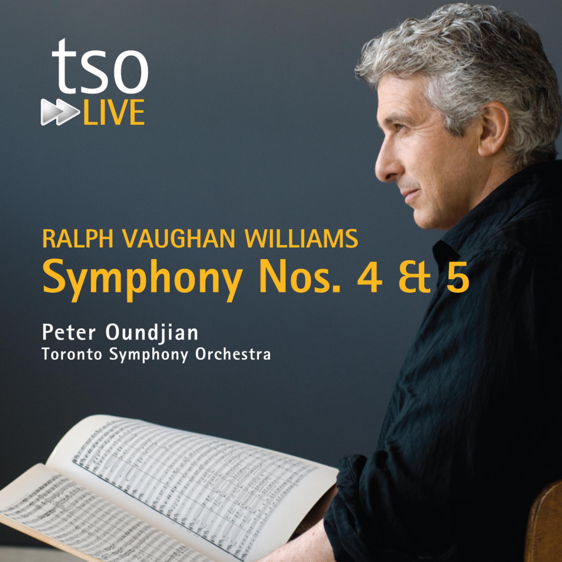 Постер альбома Ralph Vaughan Williams: Symphony Nos. 4 & 5