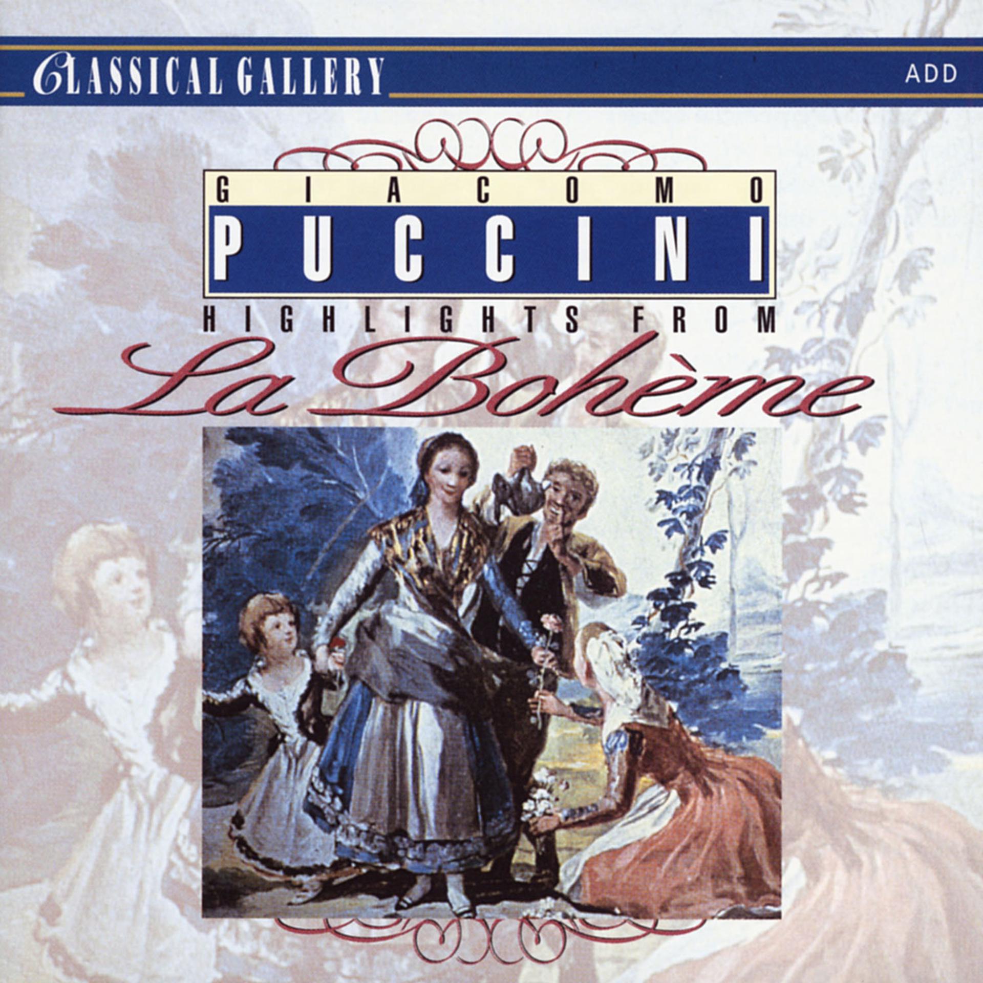 Постер альбома Puccini: La Boheme (Highlights)