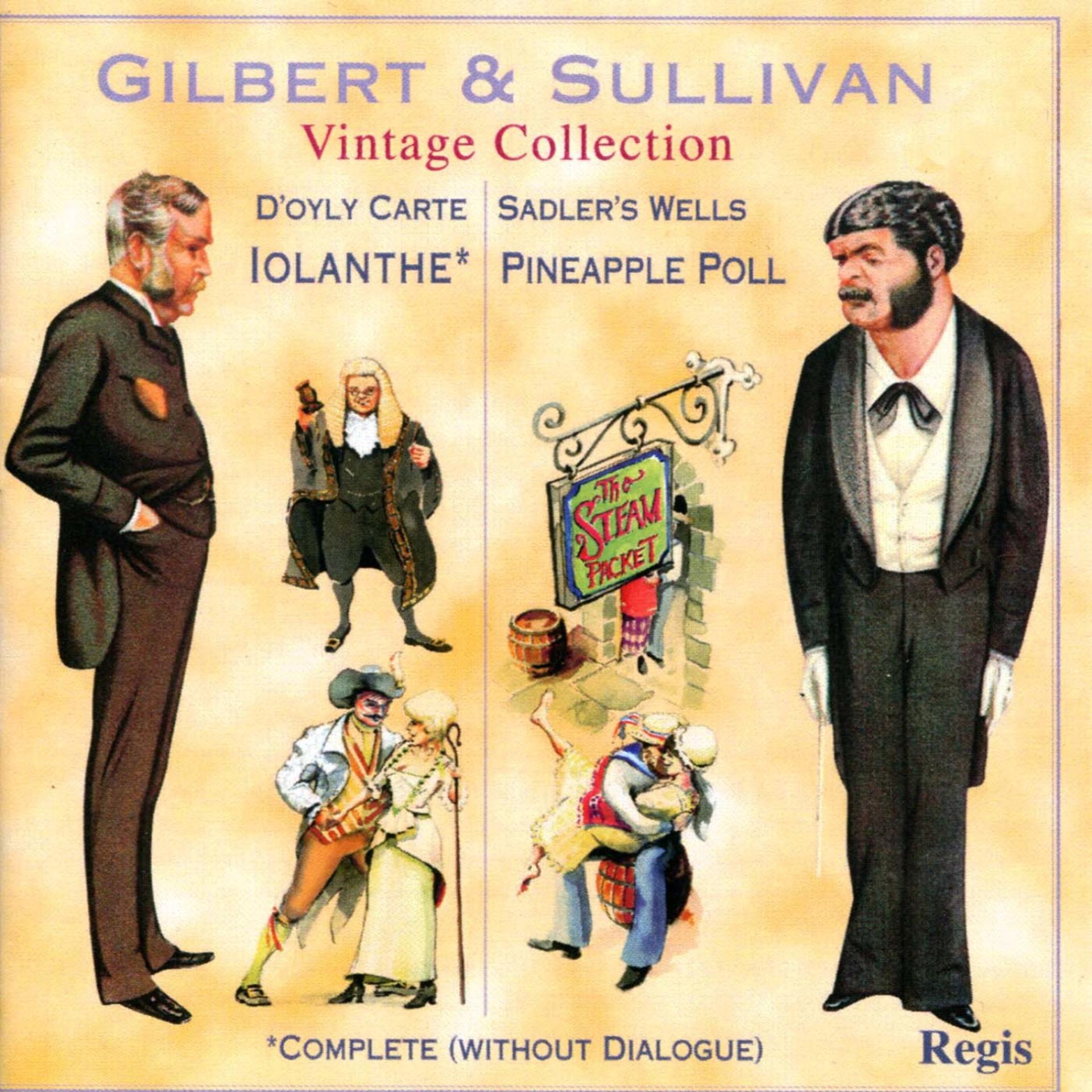 Постер альбома Gilbert & Sullivan: Iolanthe; Pineapple Poll