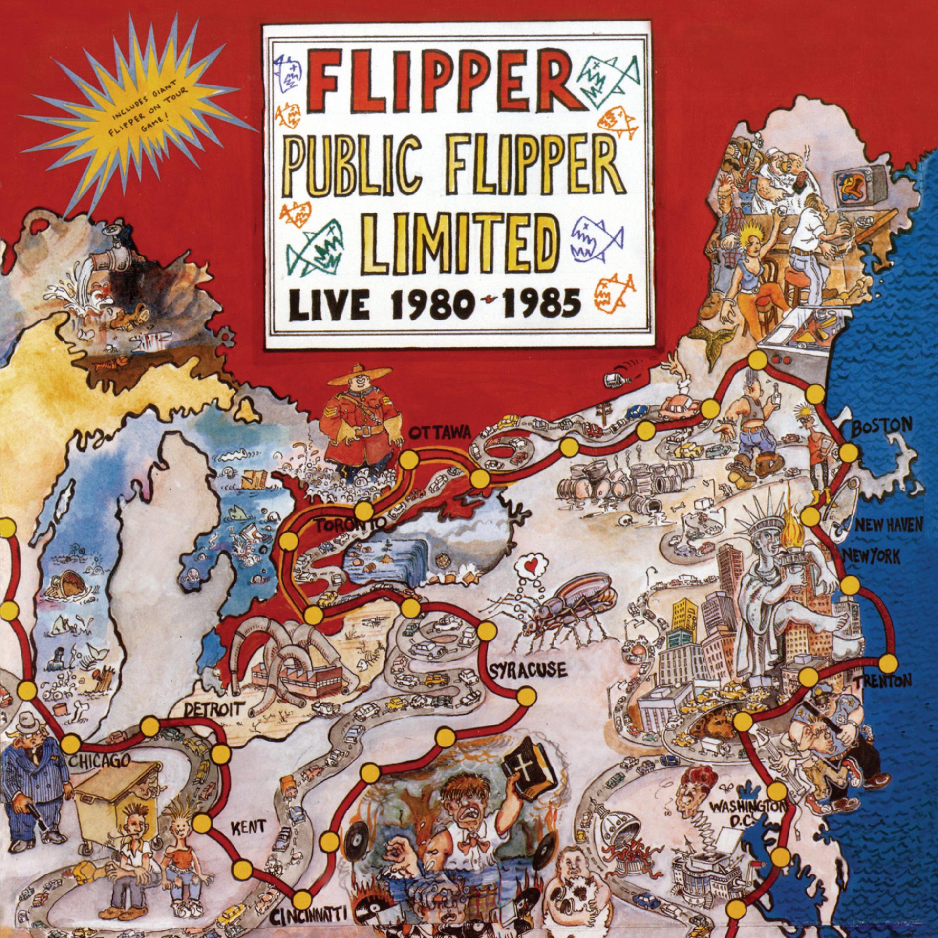 Постер альбома Public Flipper Limited: Live 1980-1985