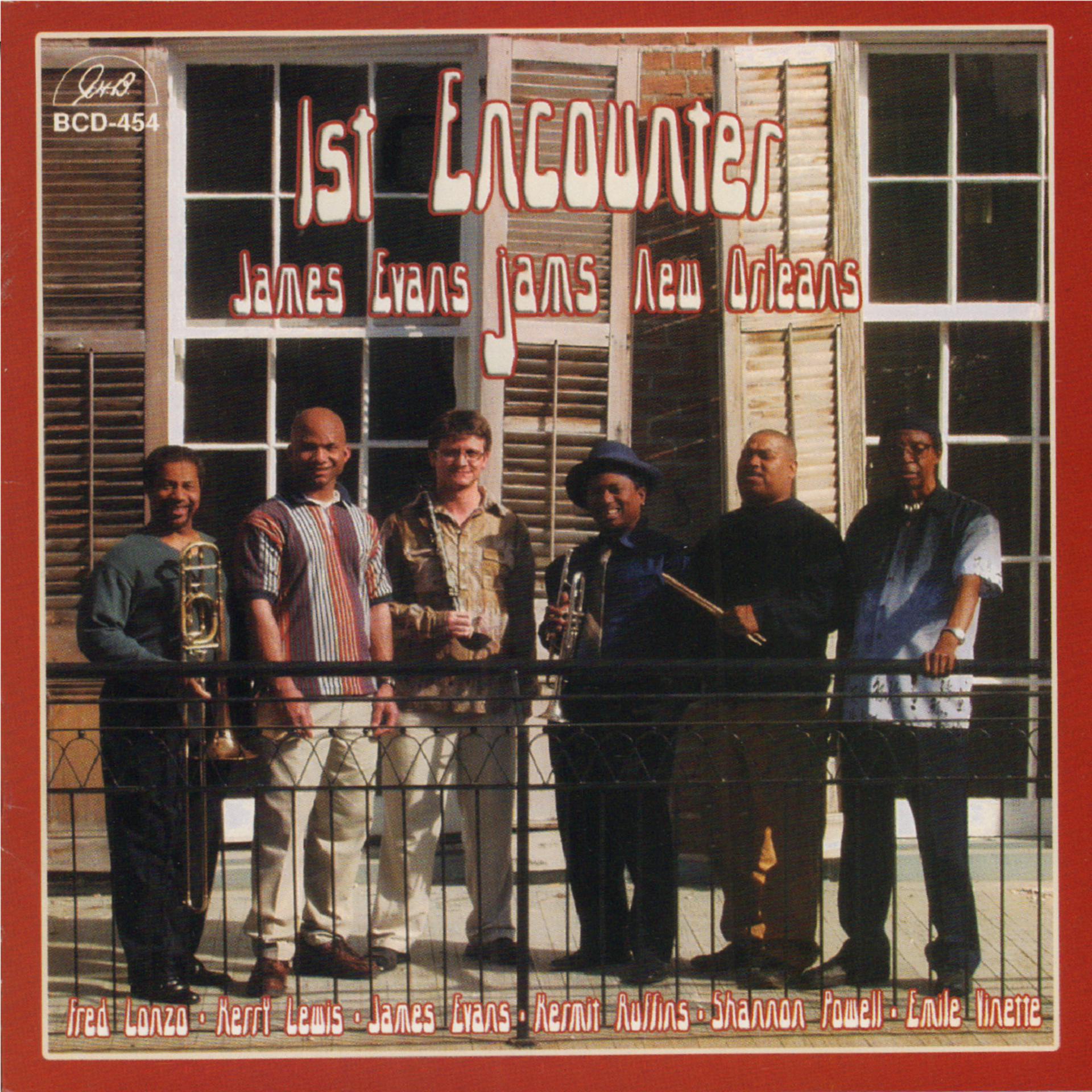 Постер альбома 1st Encounter, James Evans Jams New Orleans