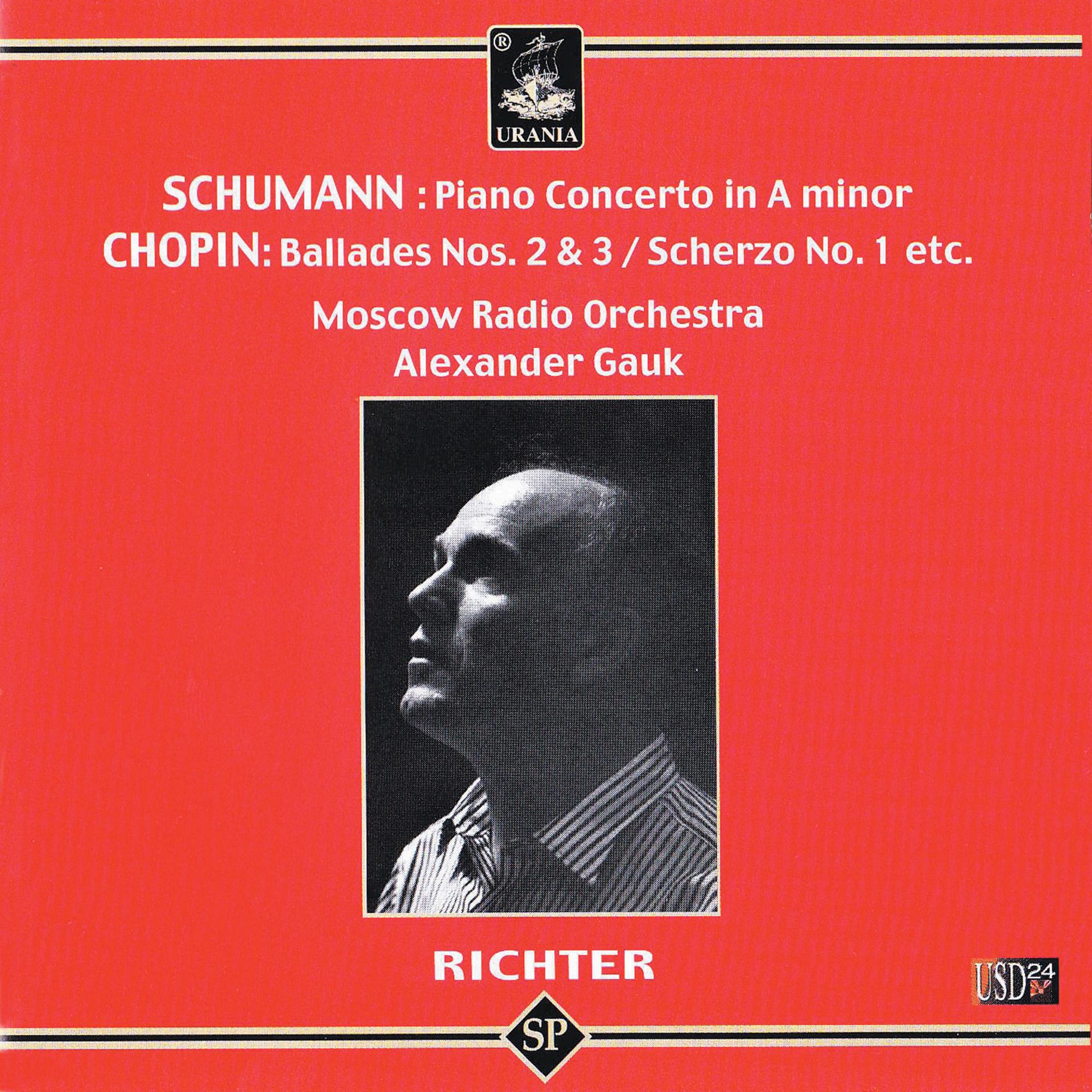 Постер альбома Sviatoslav Richter Plays Schumann & Chopin