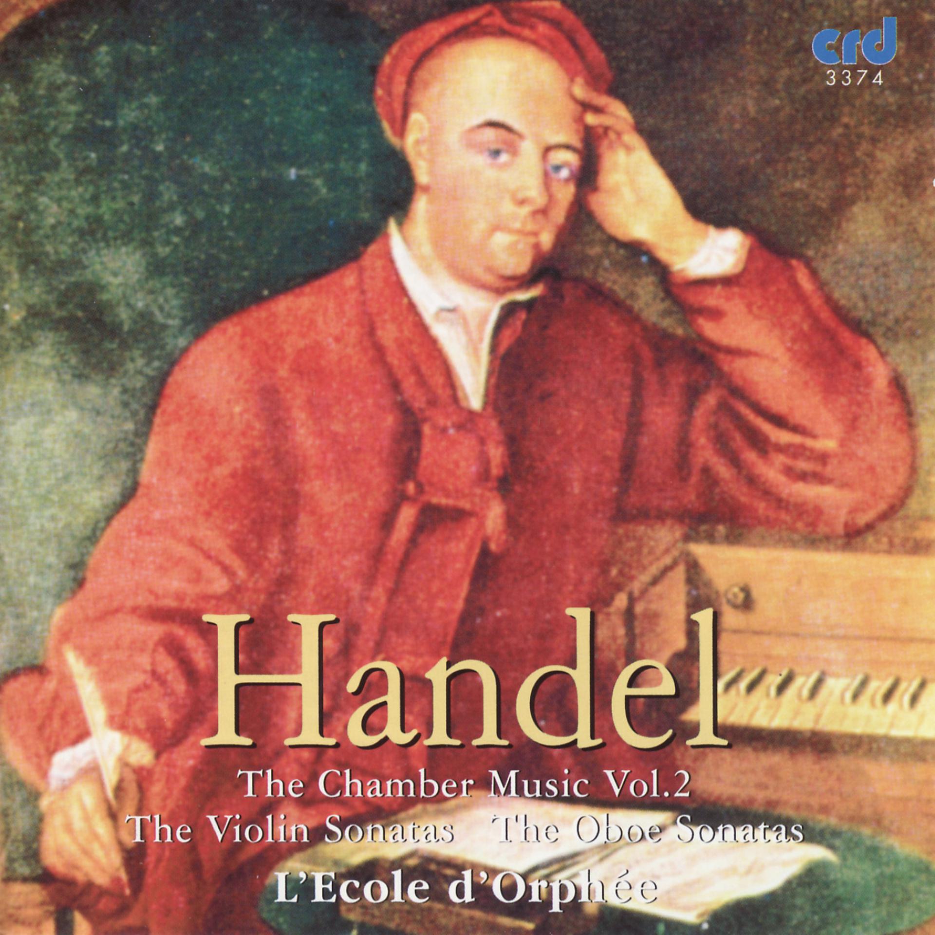 Постер альбома Handel: the Chamber Music Vol.II