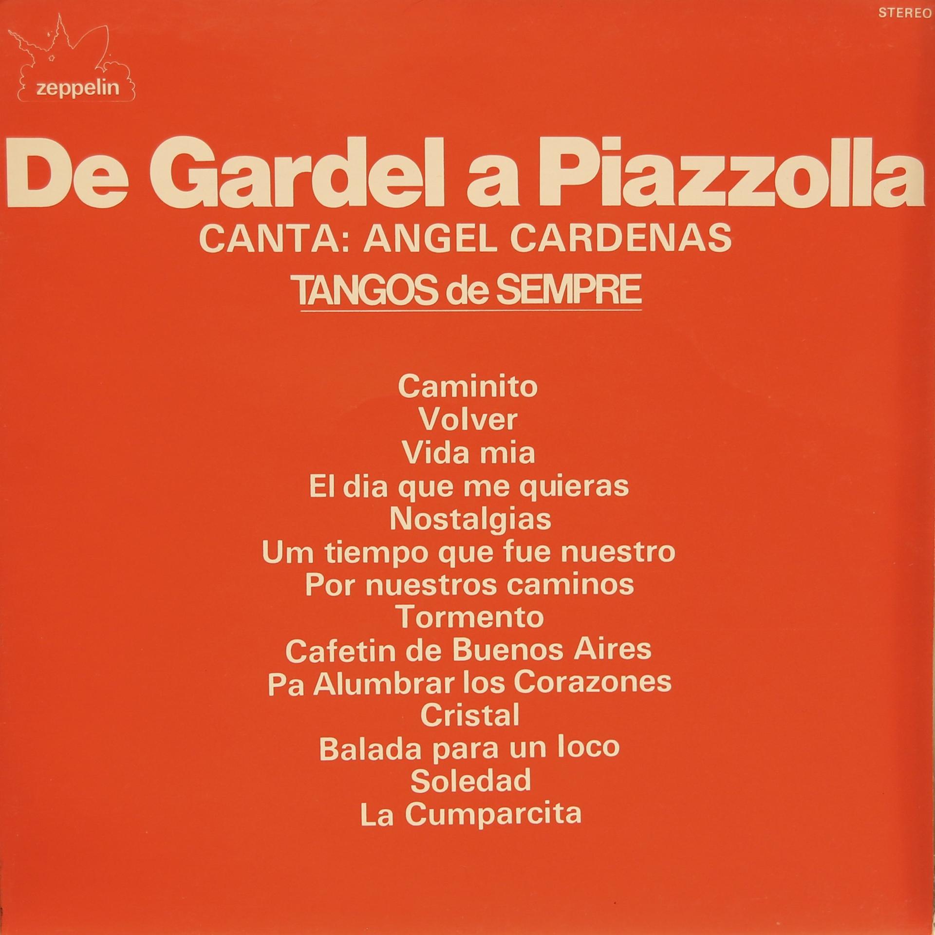 Постер альбома De Gardel a Piazzolla