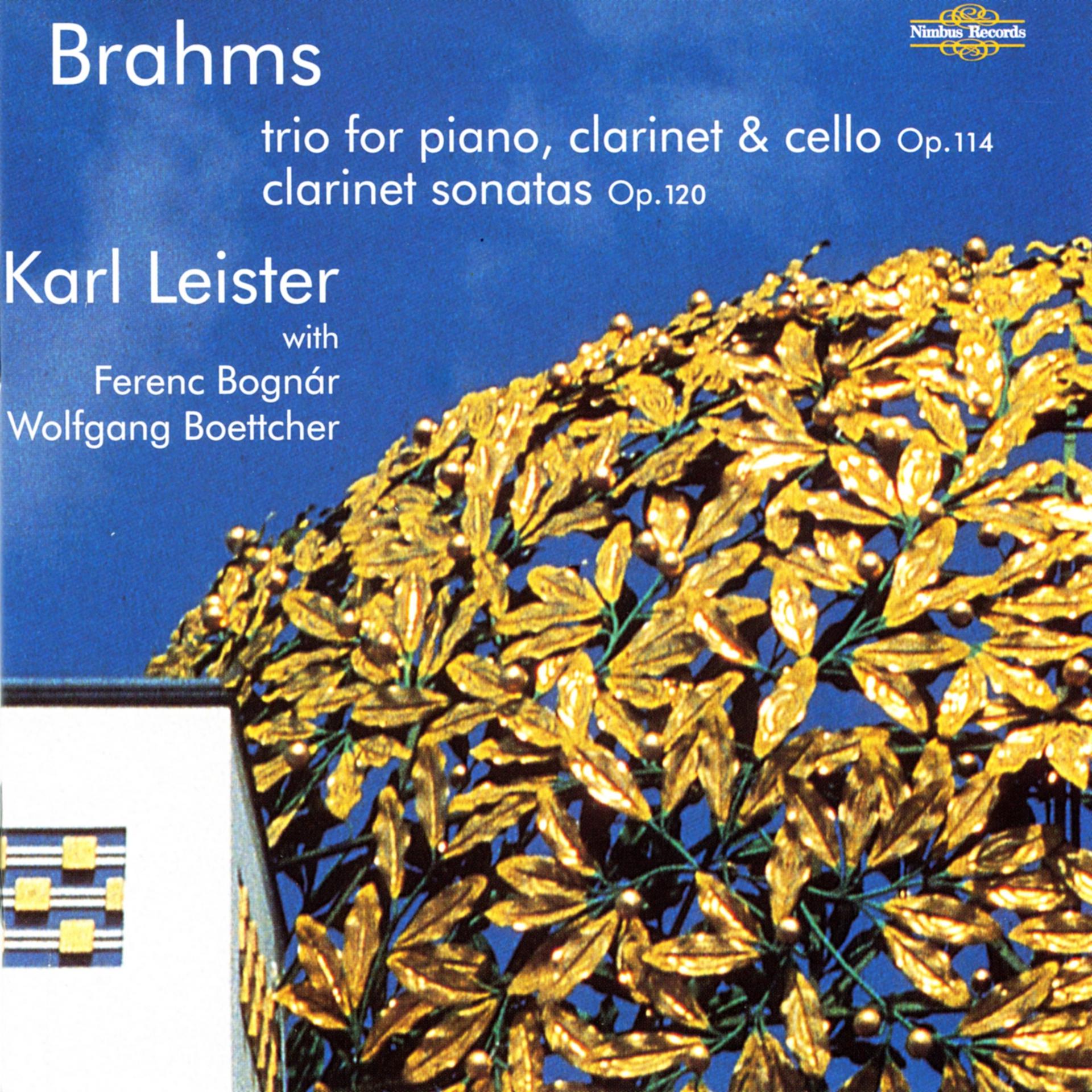 Постер альбома Brahms: Clarinet Sonatas & Trio