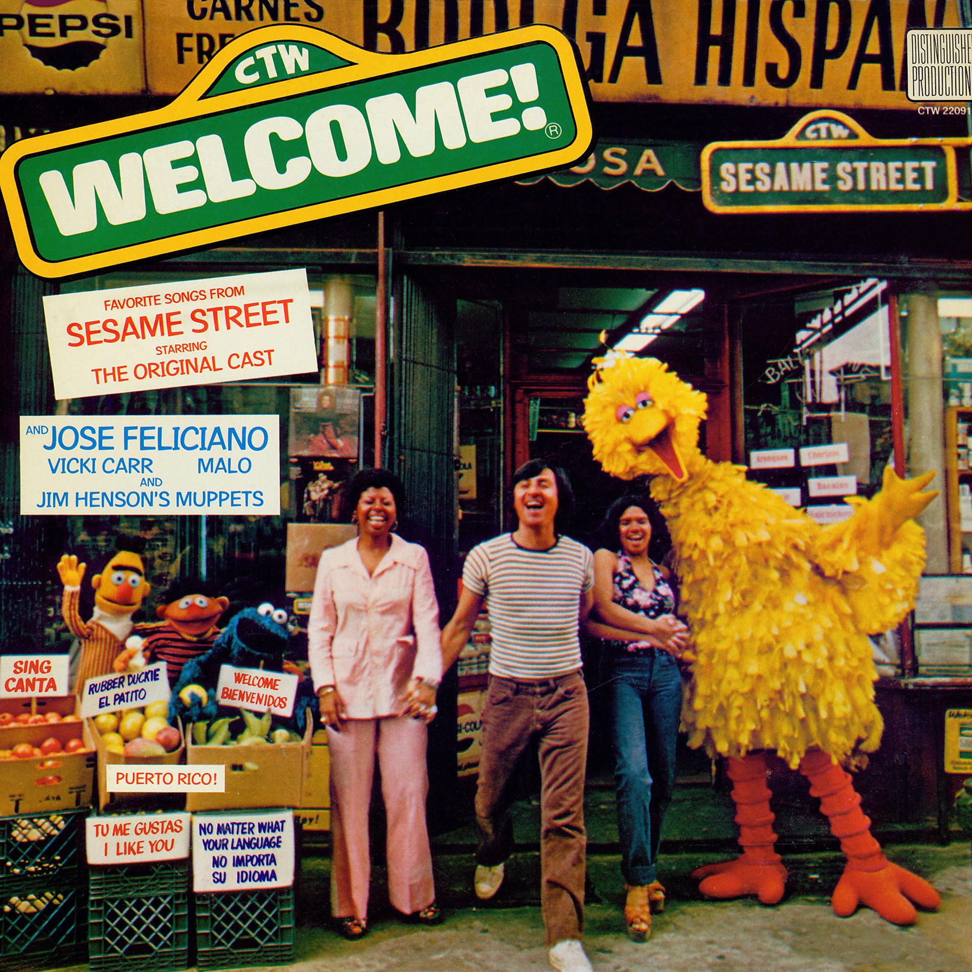 Постер альбома Sesame Street: Welcome!