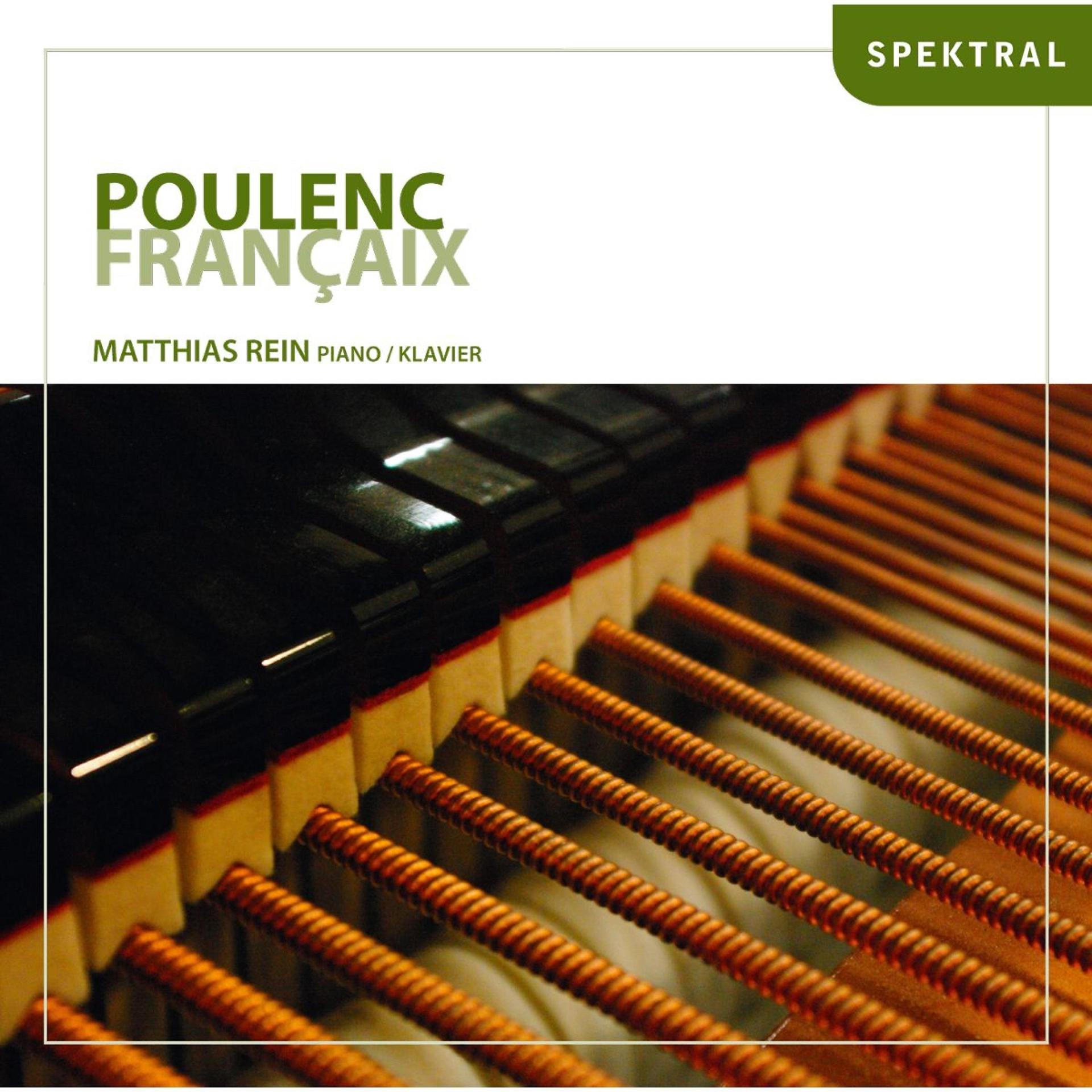 Постер альбома Poulenc & Françaix: French Piano Music of the 20th Century