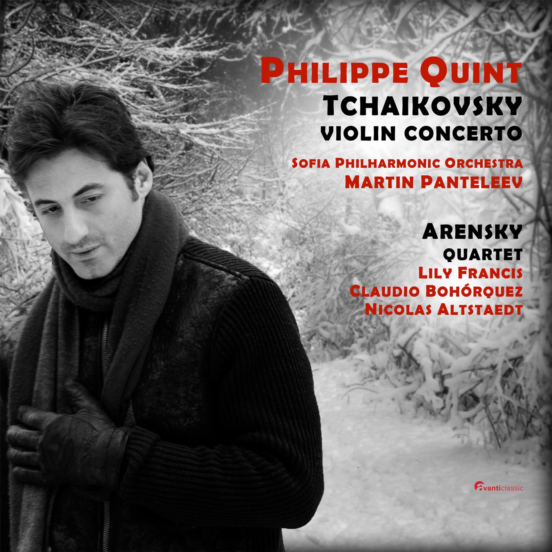 Постер альбома Philippe Quint plays Tchaikovsky & Arensky
