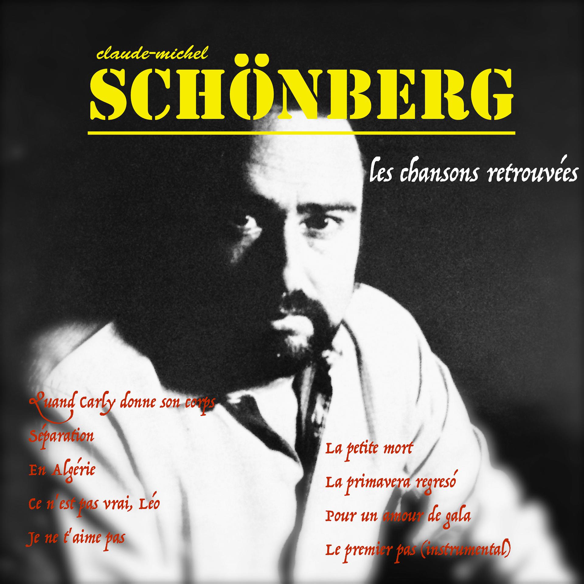 Постер альбома Claude-Michel Schönberg : Les chansons retrouvées