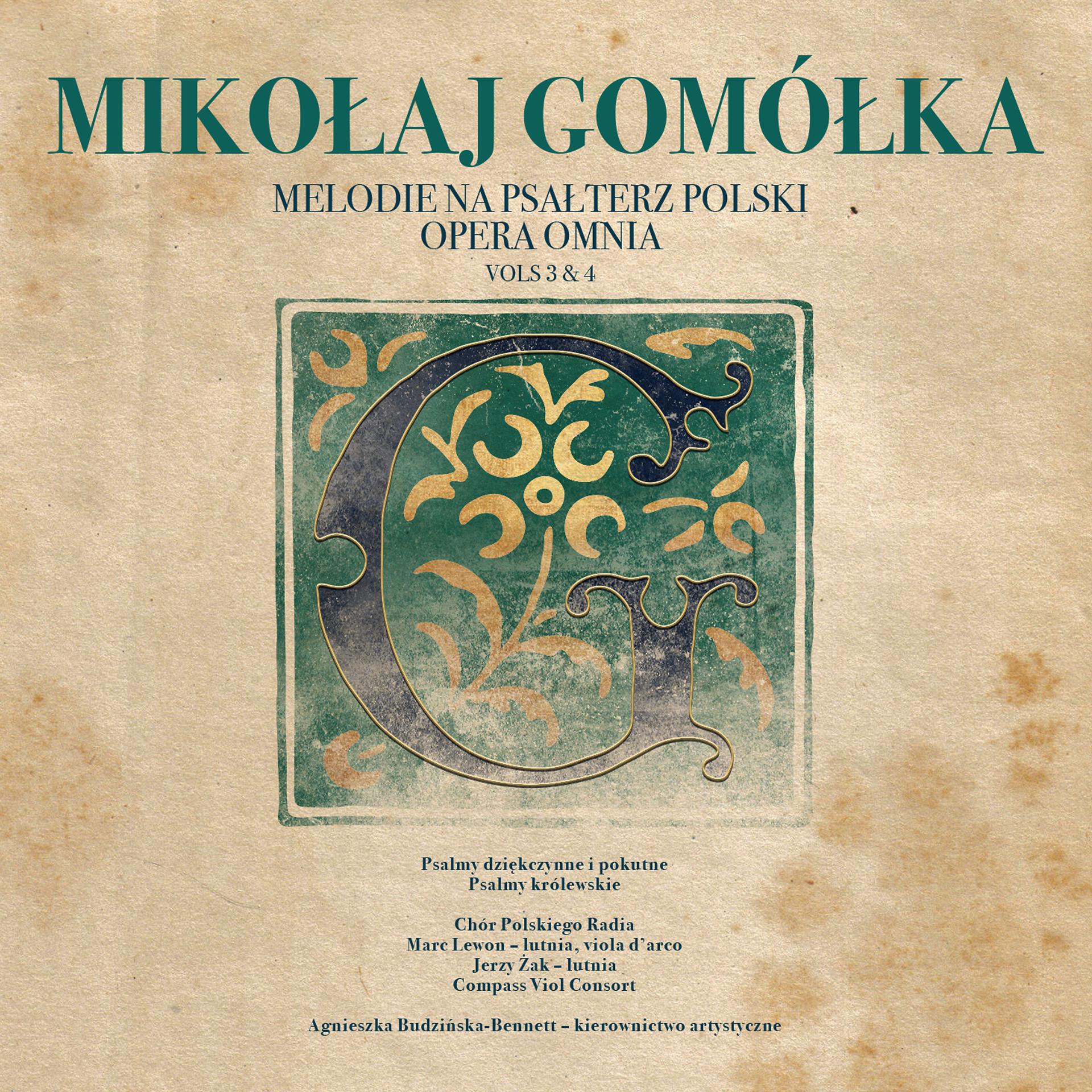 Постер альбома Mikołaj Gomółka Melodie na Psałterz Polski Opera Omnia