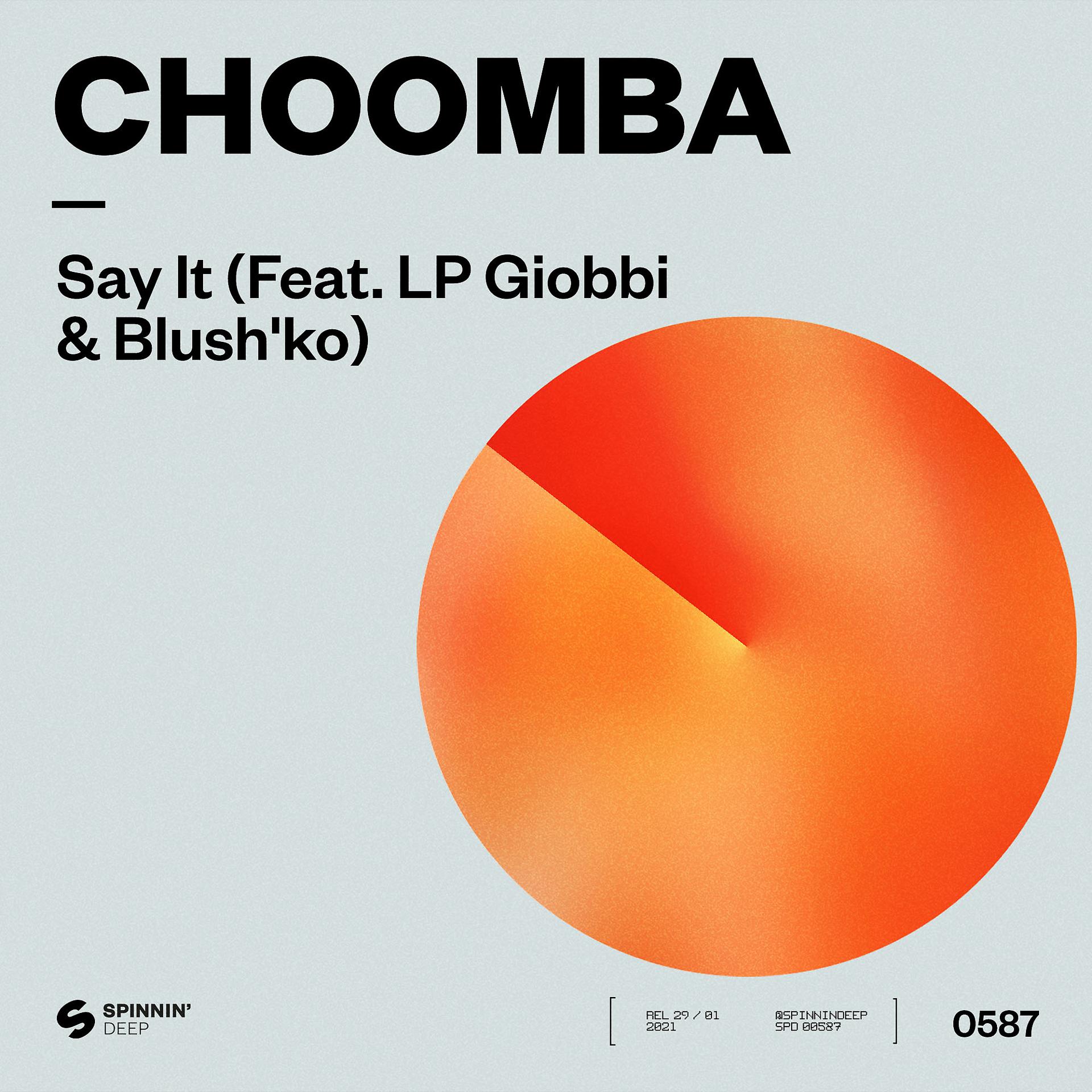 Постер альбома Say It (feat. LP Giobbi & Blush'ko)