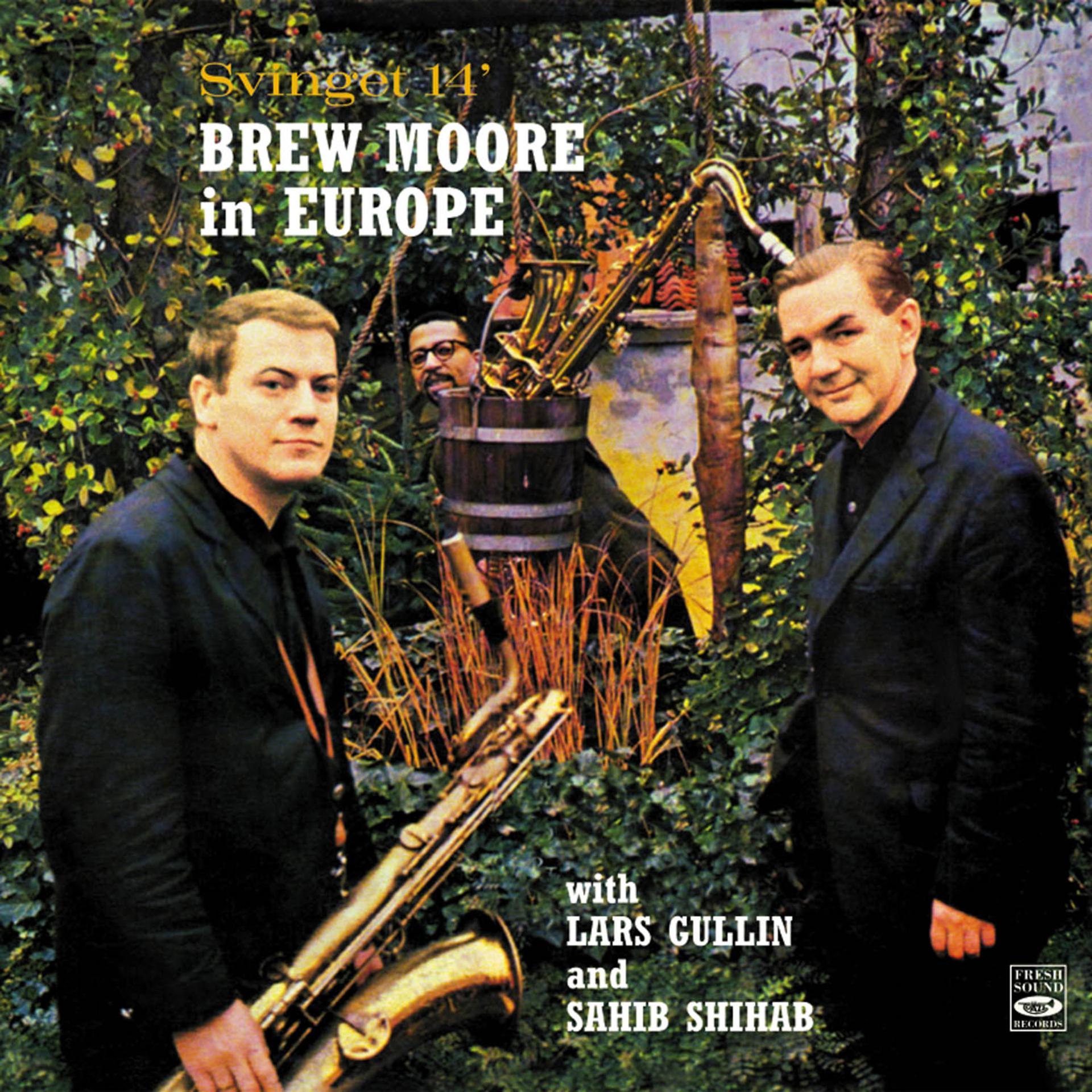 Постер альбома Brew Moore in Europe. Svingtet 14'