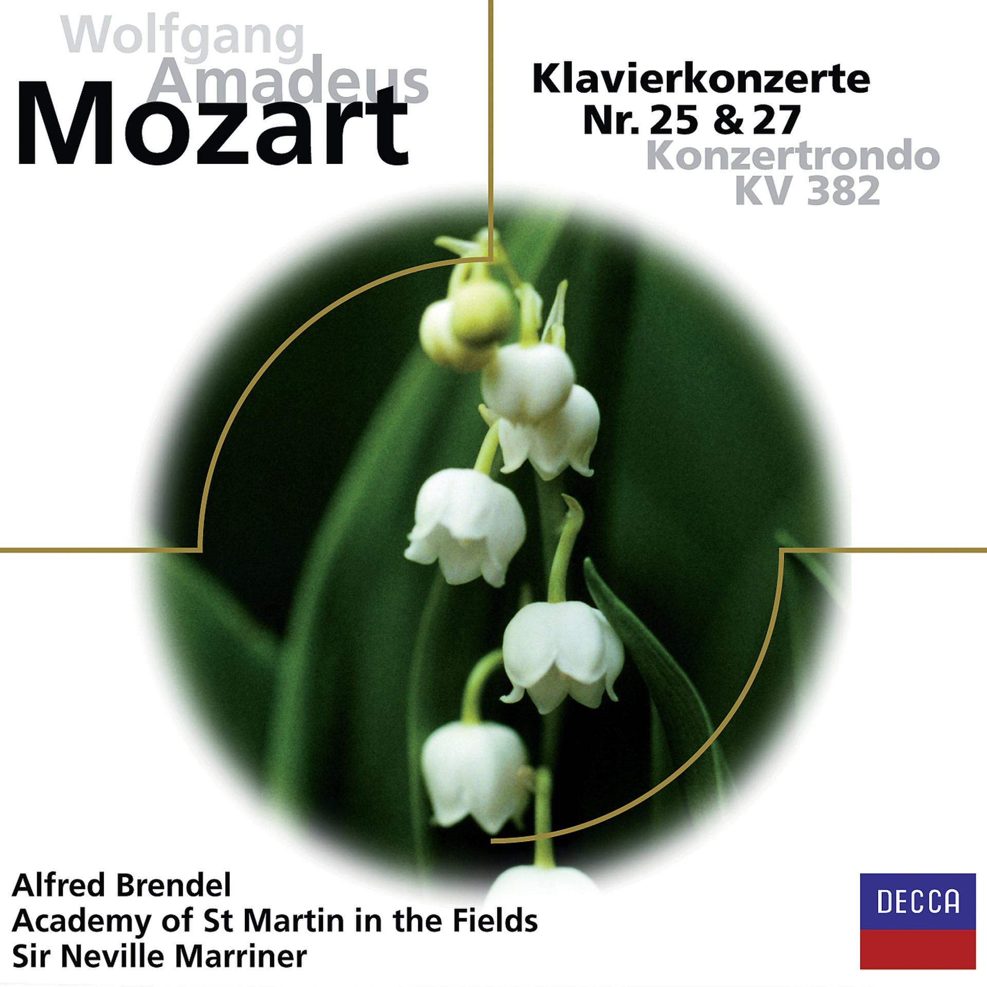 Постер альбома Mozart: Klavierkonzert Nr.25 & 27 + Konzertrondo KV382