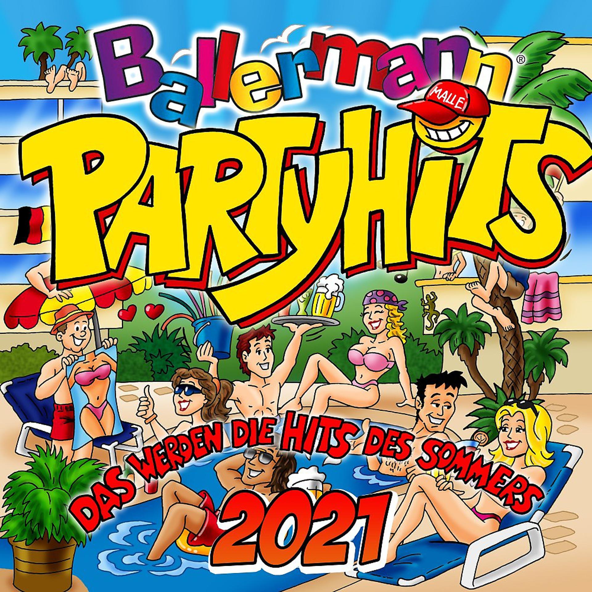 Постер альбома Ballermann Partyhits: Das werden die Hits des Sommers 2021