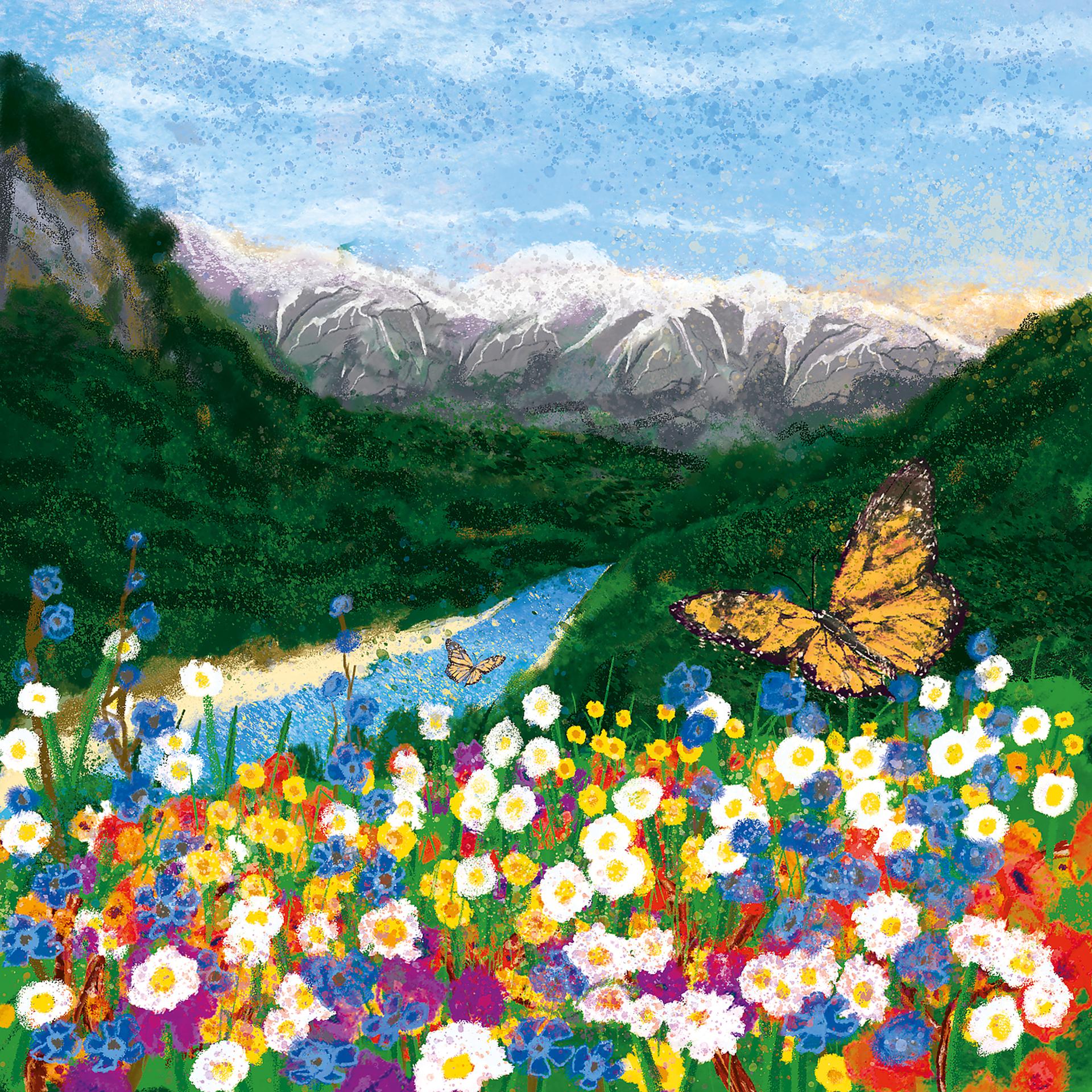 Постер альбома blomsterdalen