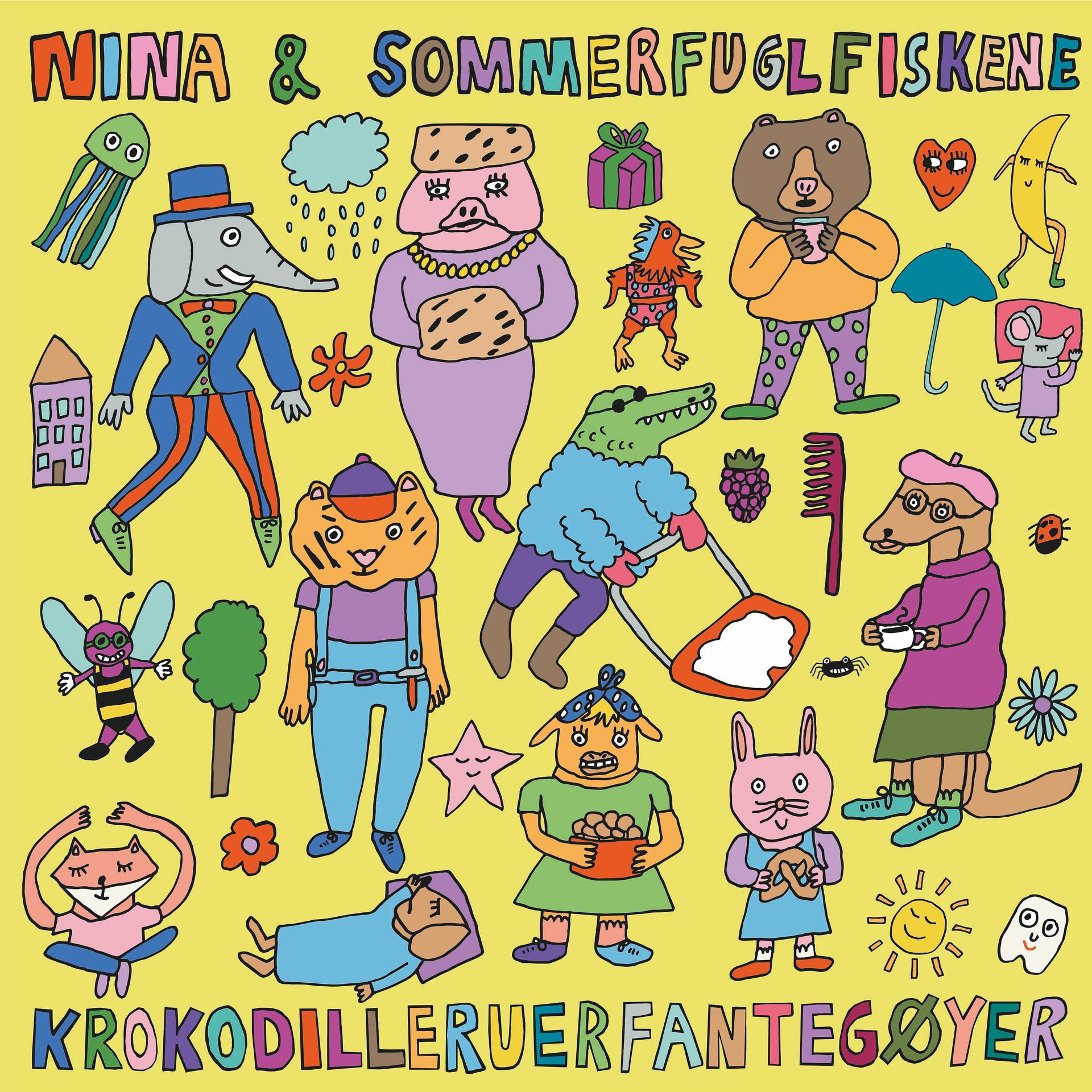 Постер альбома Krokodilleruerfantegøyer