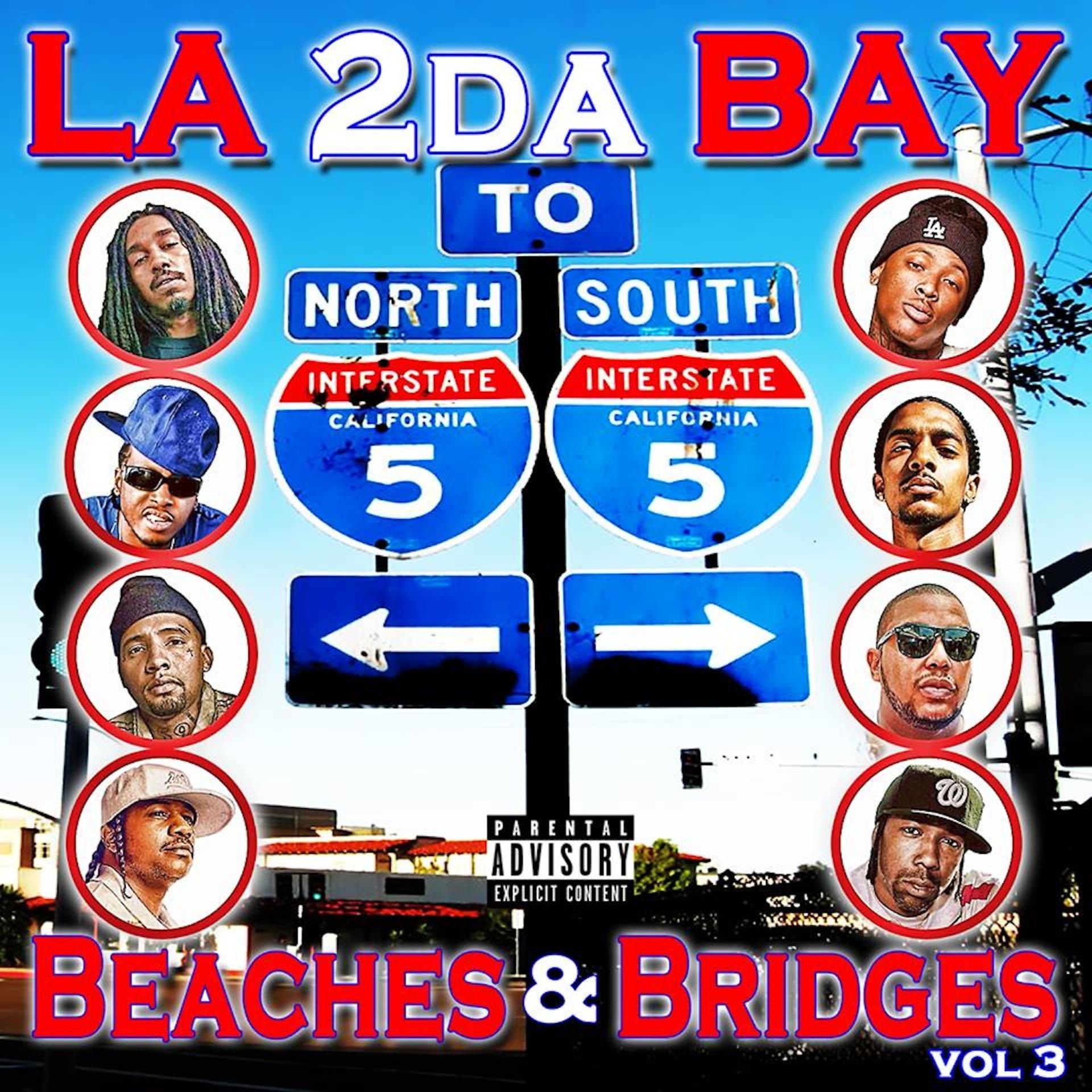 Постер альбома La 2 da Bay, Beaches & Bridges Vol. 3