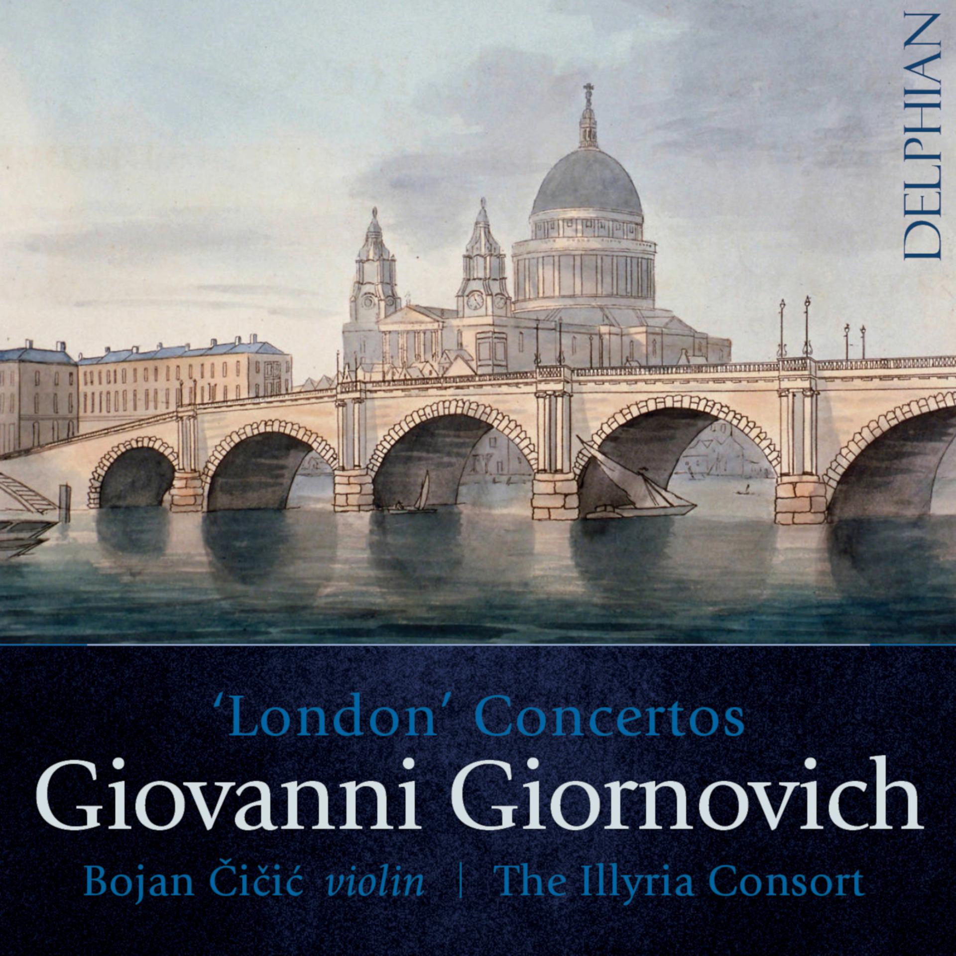 Постер альбома Giovanni Giornovich: 'London' Concertos