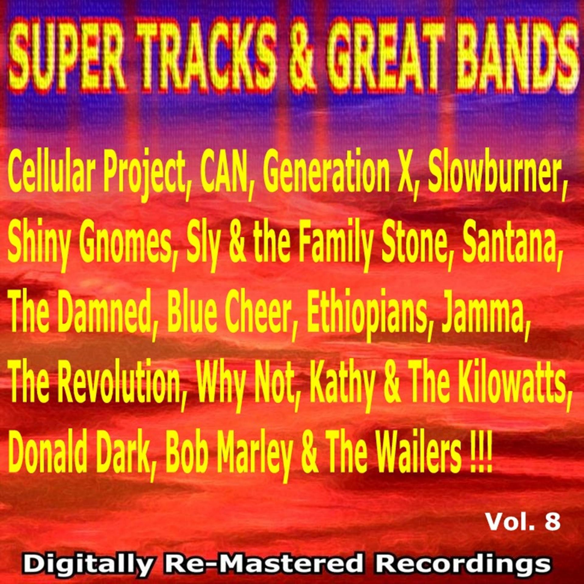 Постер альбома Super Tracks & Great Bands Vol. 8