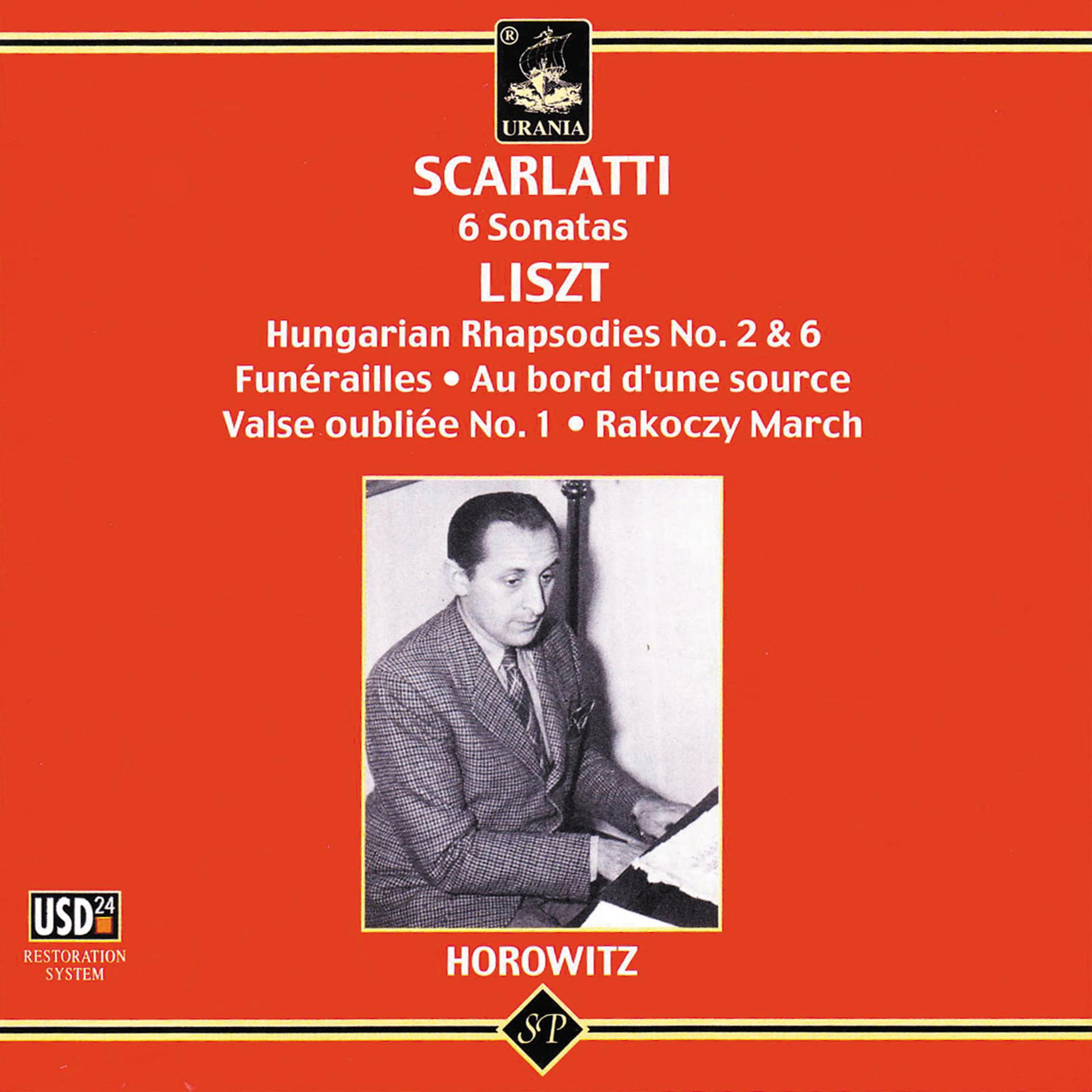 Постер альбома Scarlatti: 6 Sonatas & Liszt: Hungarias Raphsodies